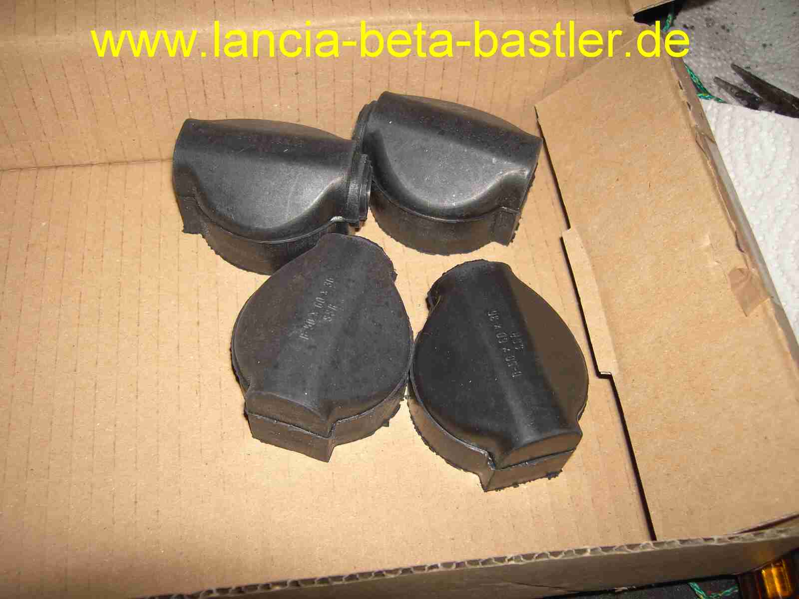 Abdeckgummis Bremszange Lancia Beta Abdeckgummis Bremszange Lancia Beta