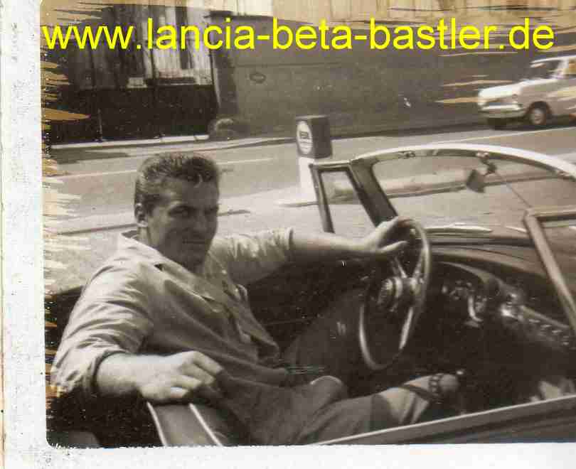 Alfred Kreutzer im MGB Alfred Kreutzer im MGB
