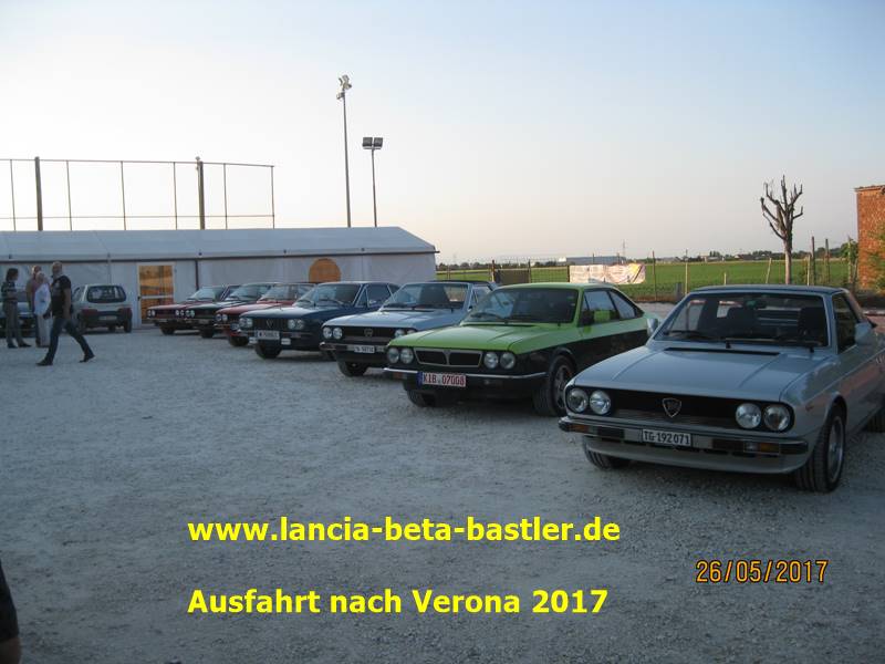 Ausfahrt nach Verona 2017