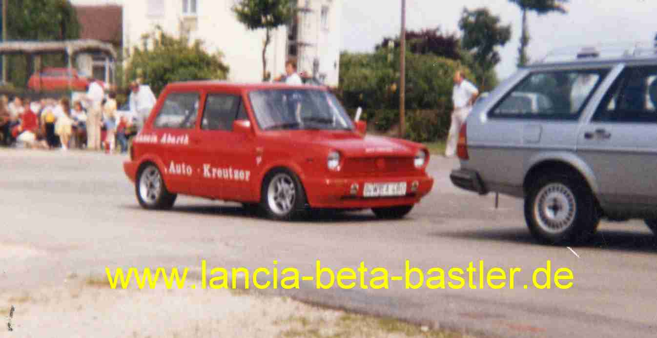 Autobianchi A112 Cup Werksfahrzeug von Lancia