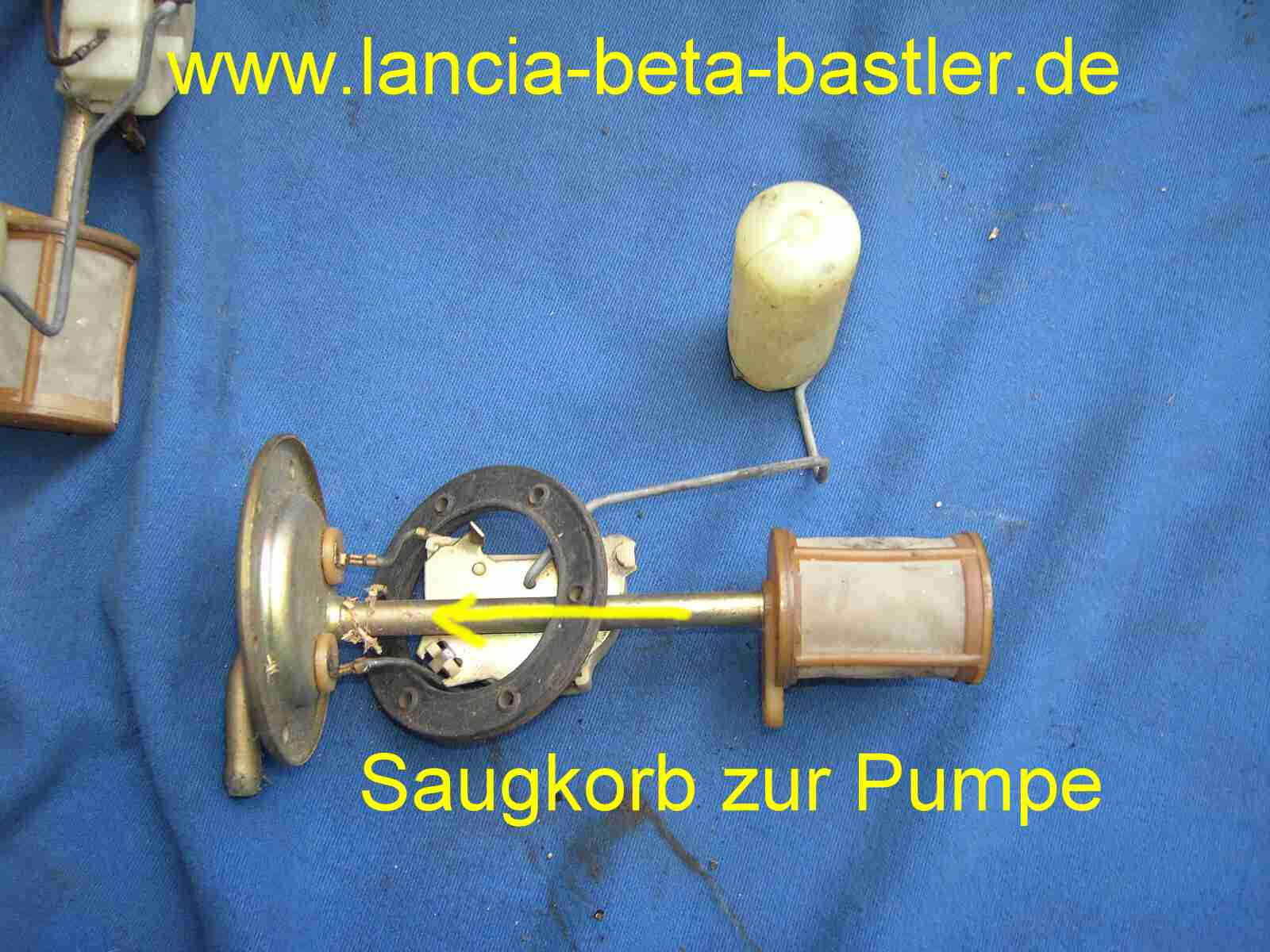 Benzinanschlüsse Lancia Beta2 Benzinanschlüsse Lancia Beta2