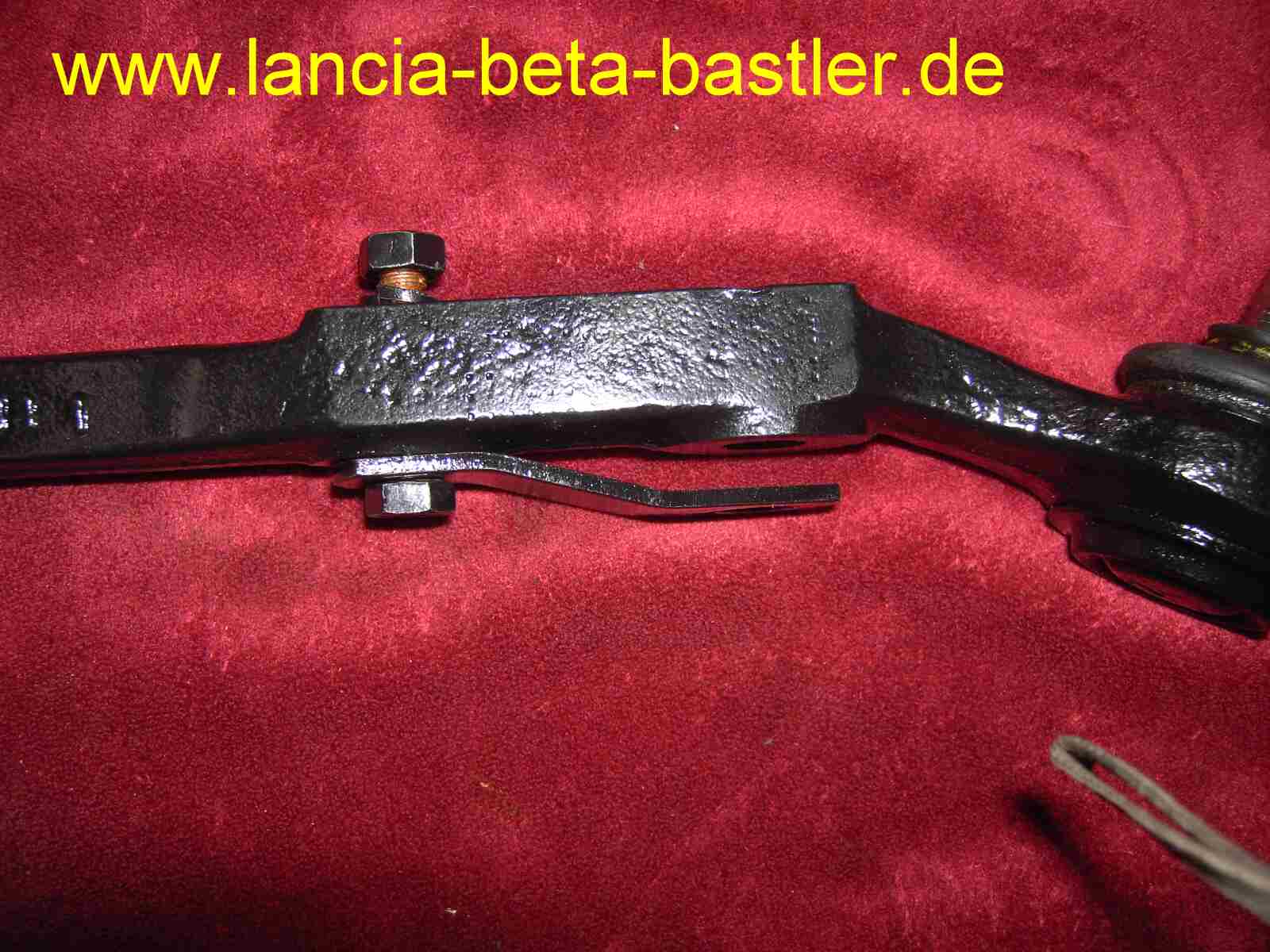 Blech Stabilisator vorne Lancia Beta Montecarlo Blech Stabilisator vorne Lancia Beta Montecarlo