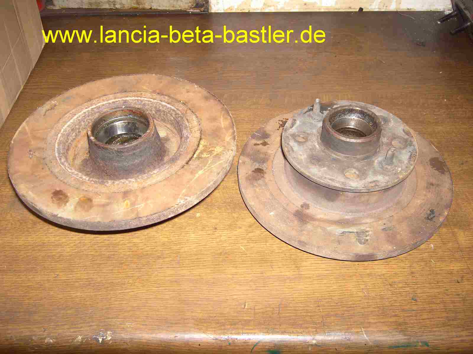 Bremsscheibe mit Radnabe Fiat 131