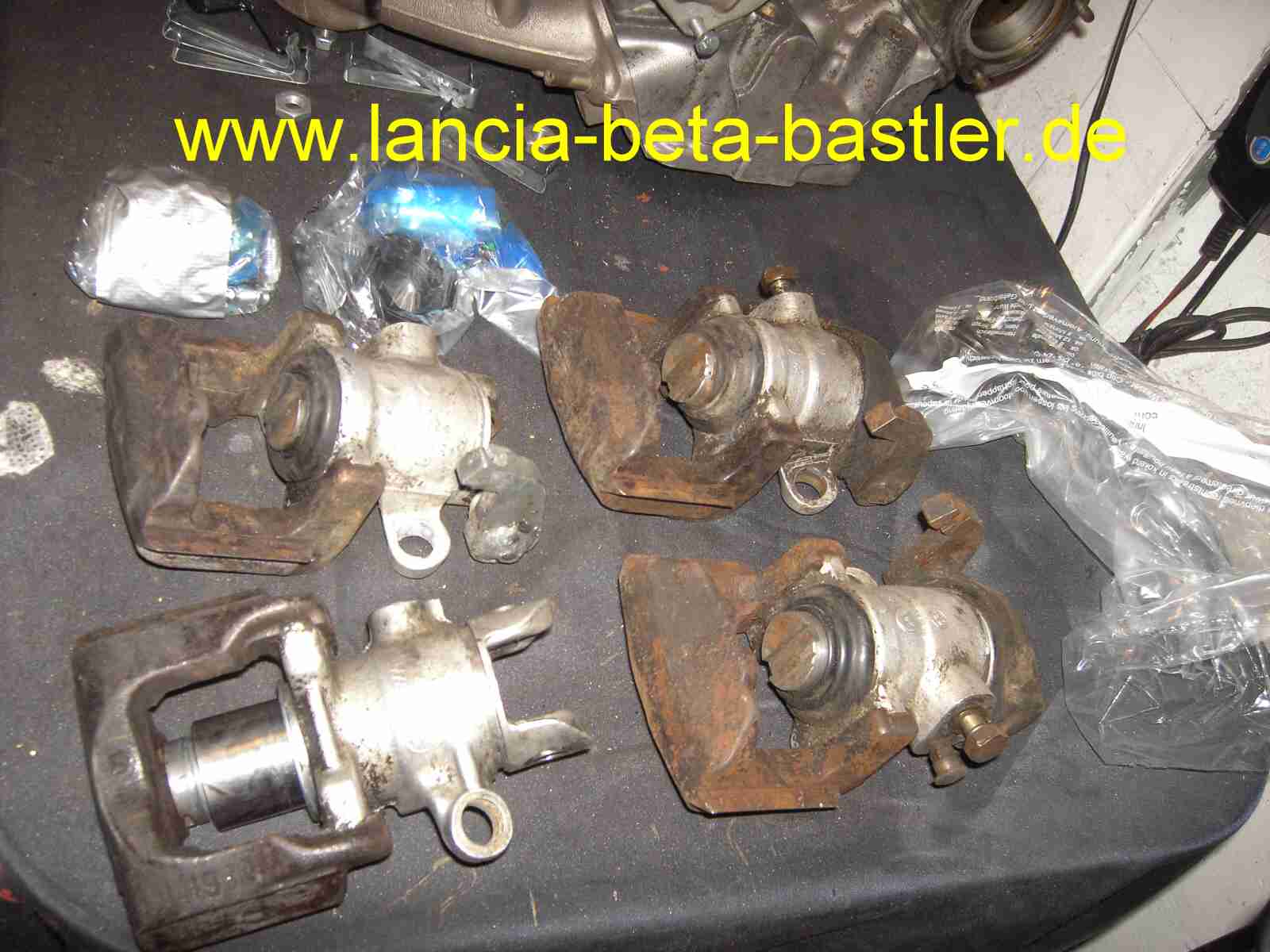 Bremszangen Lancia Beta hinten Bremszangen Lancia Beta hinten