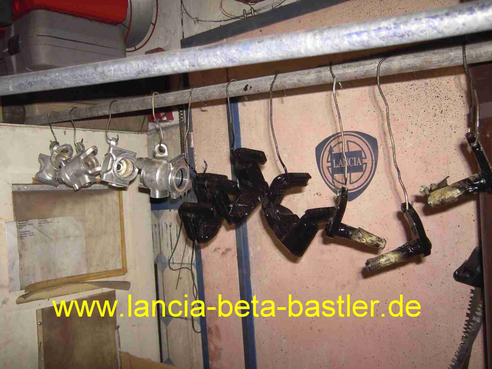 Bremszangen lackieren Lancia Beta Bremszangen lackieren Lancia Beta