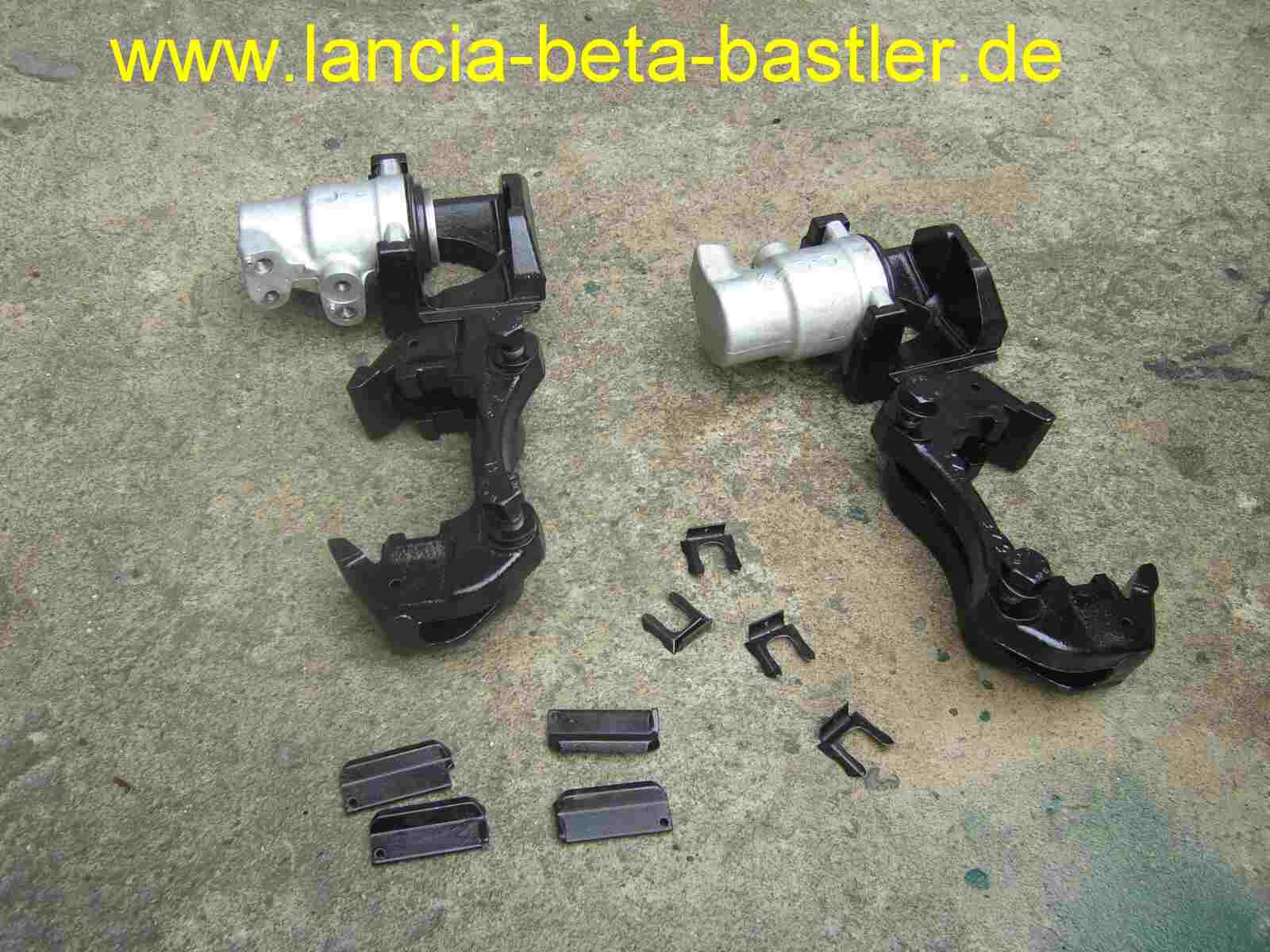 Bremszangen vorne überholt Lancia Beta Bremszangen vorne überholt Lancia Beta