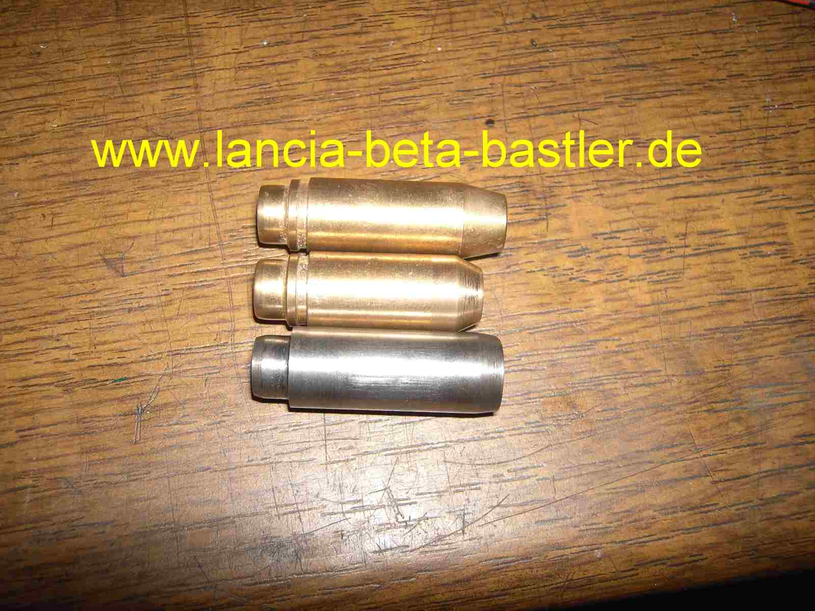 Bronzeventilführungen Fiat 124 Bearbeitung Bronzeventilführungen Fiat 124 Bearbeitung