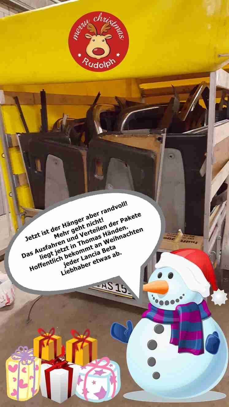 Der Hänger ist randvoll Der Hänger ist randvoll