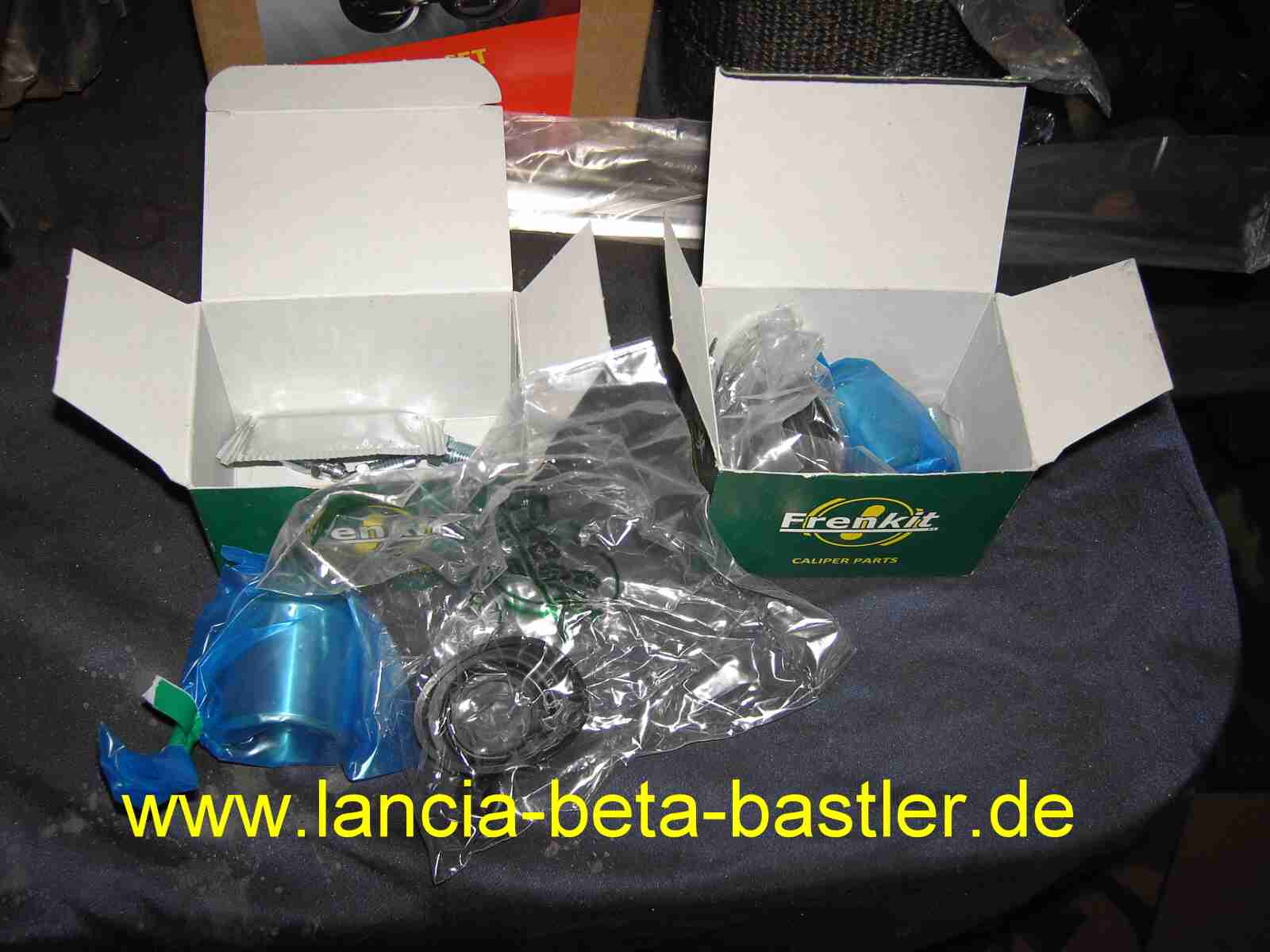 Dichtungssatz Bremszange hinten Lancia Beta Dichtungssatz Bremszange hinten Lancia Beta