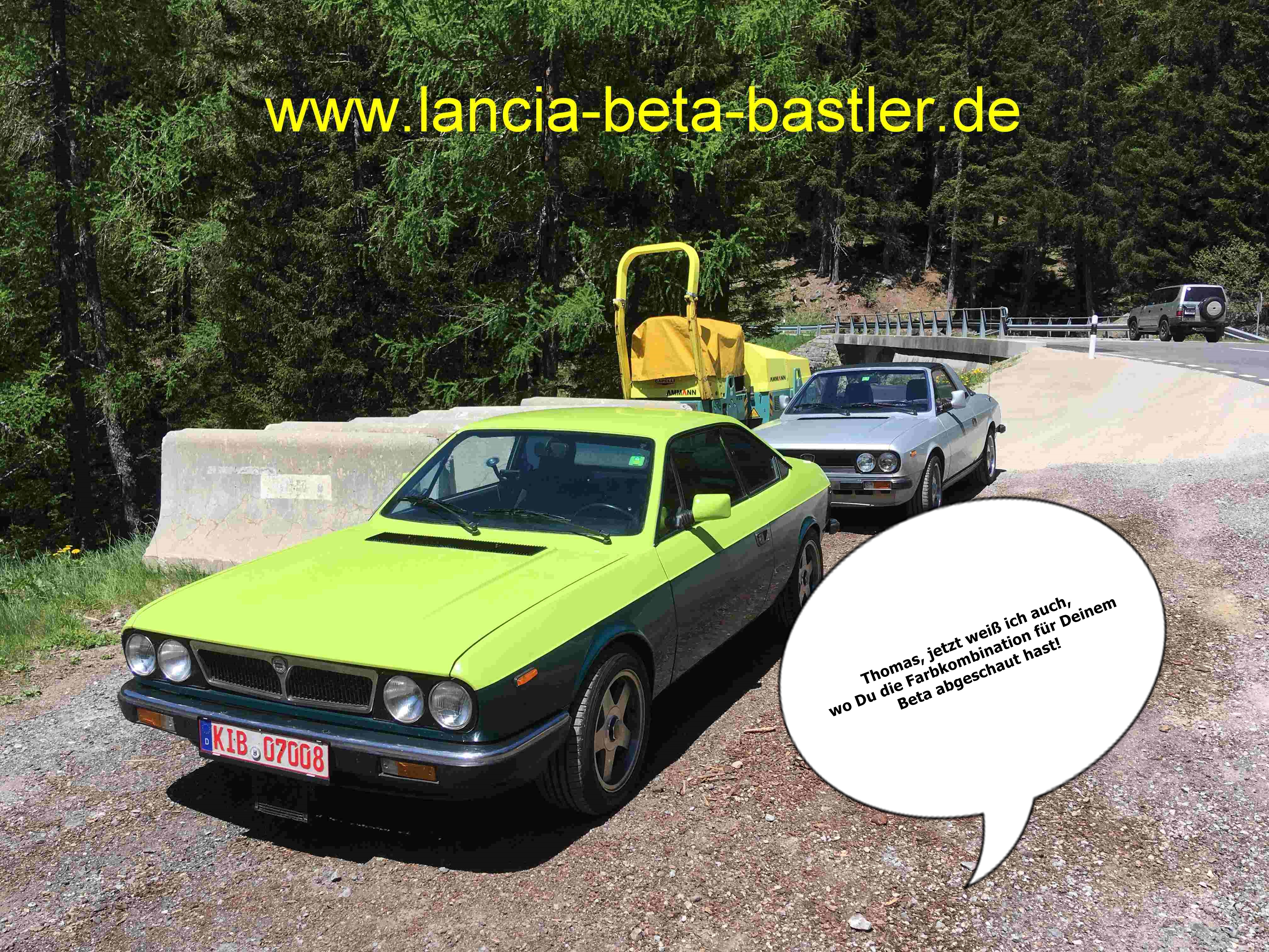 Farbkombination Lancia Beta Farbkombination Lancia Beta