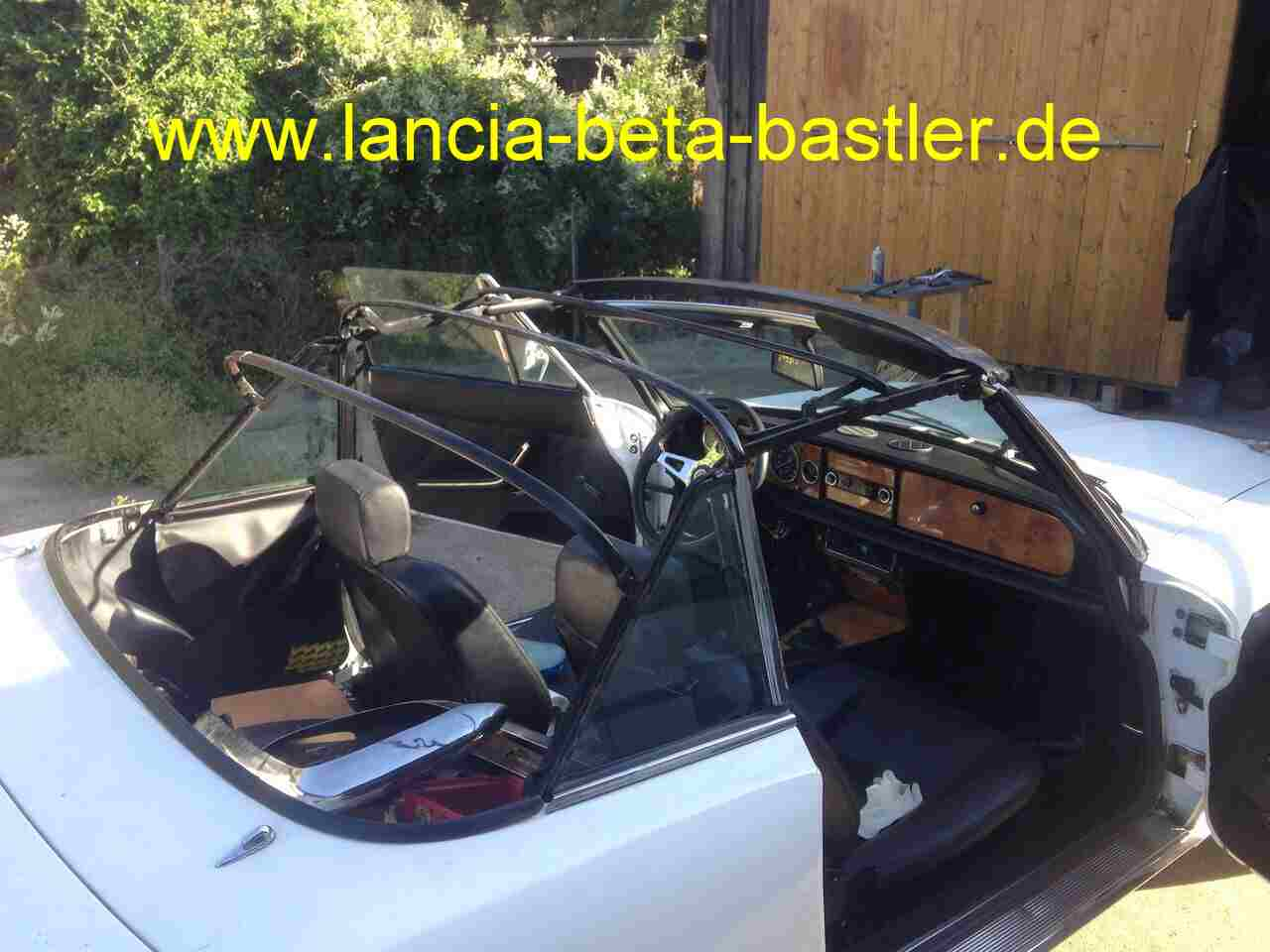 Fiat 124 Spider Dachgestell