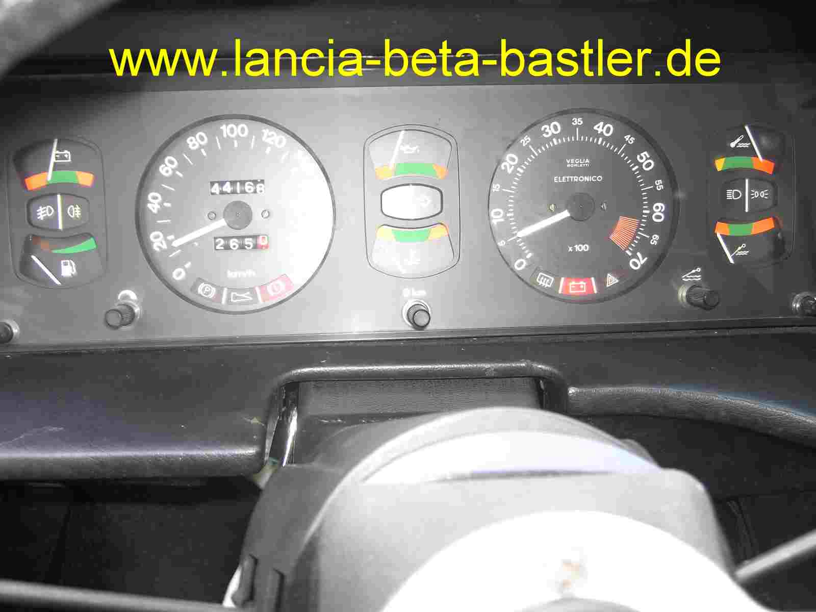Instrument Lancia Beta Instrument Lancia Beta
