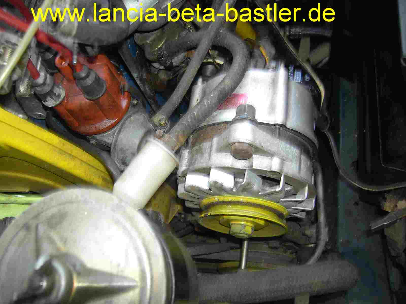 Keilriemenwechsel Lancia Beta Keilriemenwechsel Lancia Beta