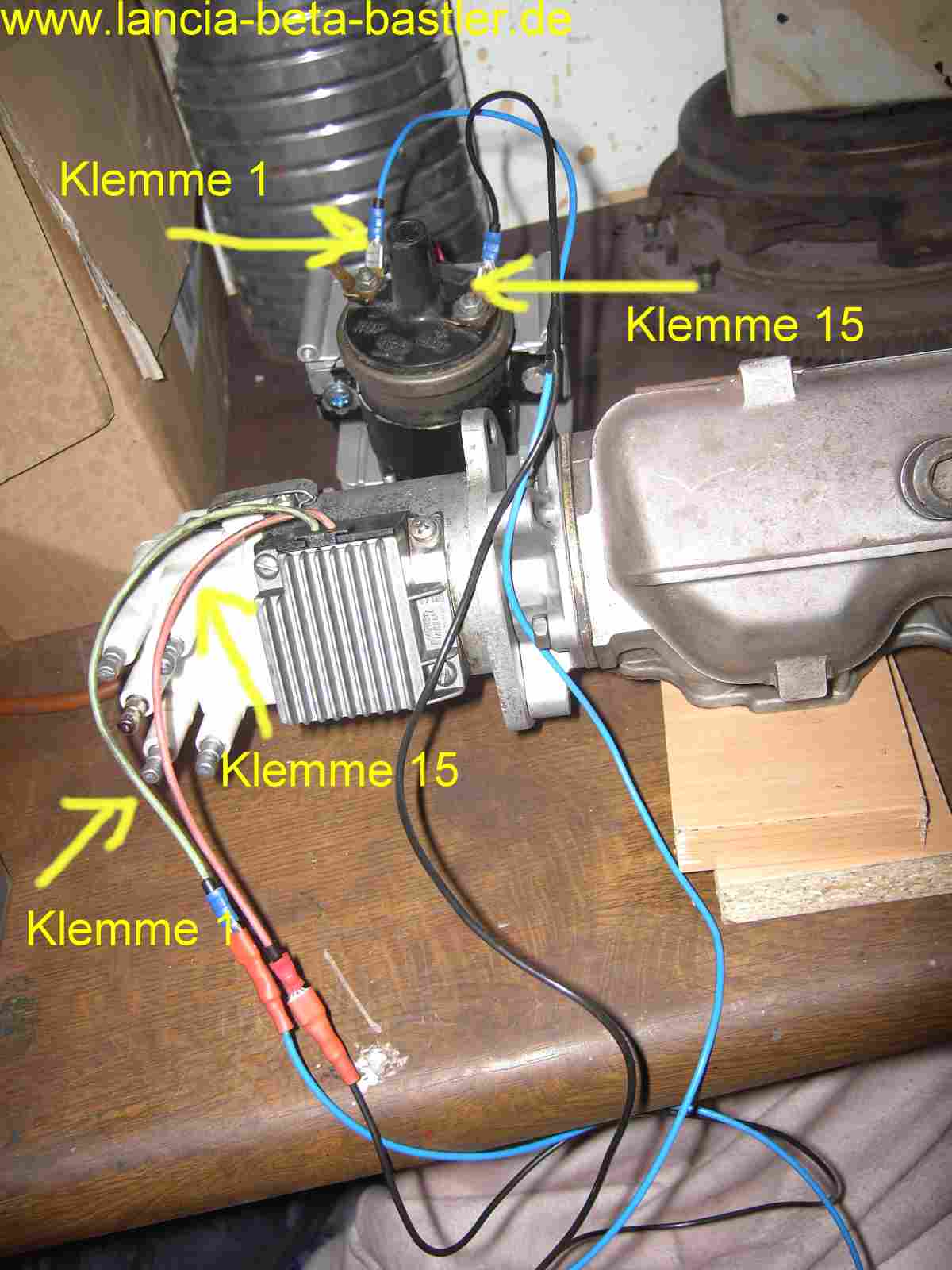 Klemme 1 und Klemme 15 Klemme 1 und Klemme 15