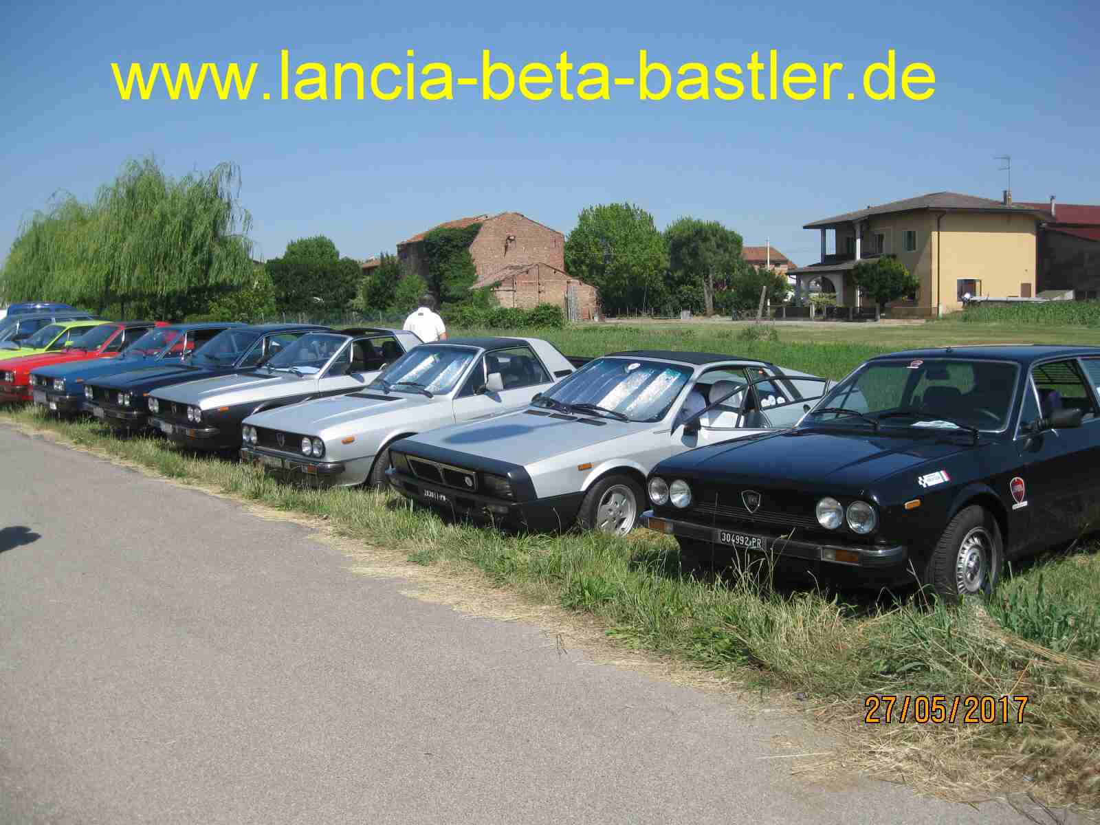 Lancia Beta Aufstellung Lancia Beta Aufstellung