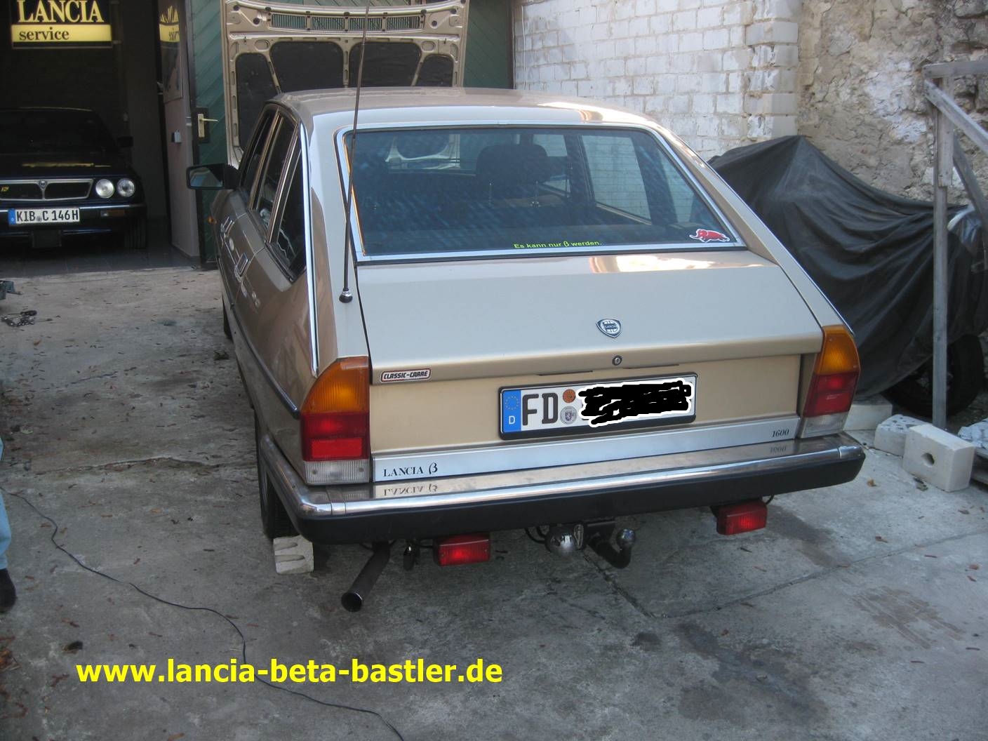 Lancia Beta Berlina Hinten Lancia Beta Berlina Hinten