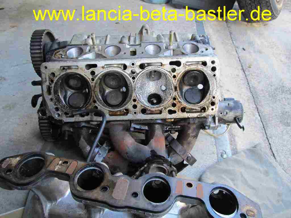 Lancia Beta Coupe Zylinderkopfschaden Lancia Beta Coupe Zylinderkopfschaden