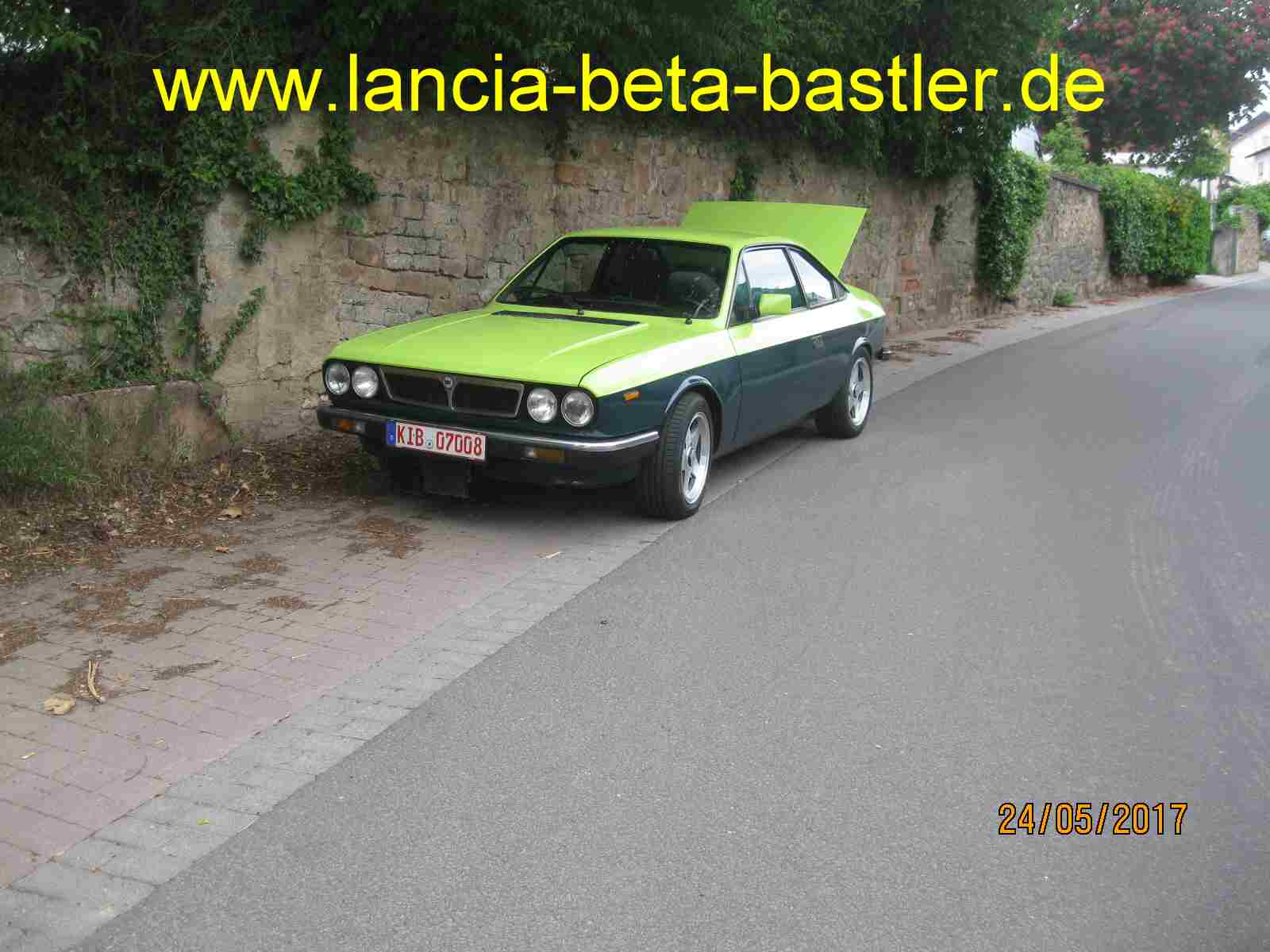 Lancia Beta Coupe bereit Lancia Beta Coupe bereit