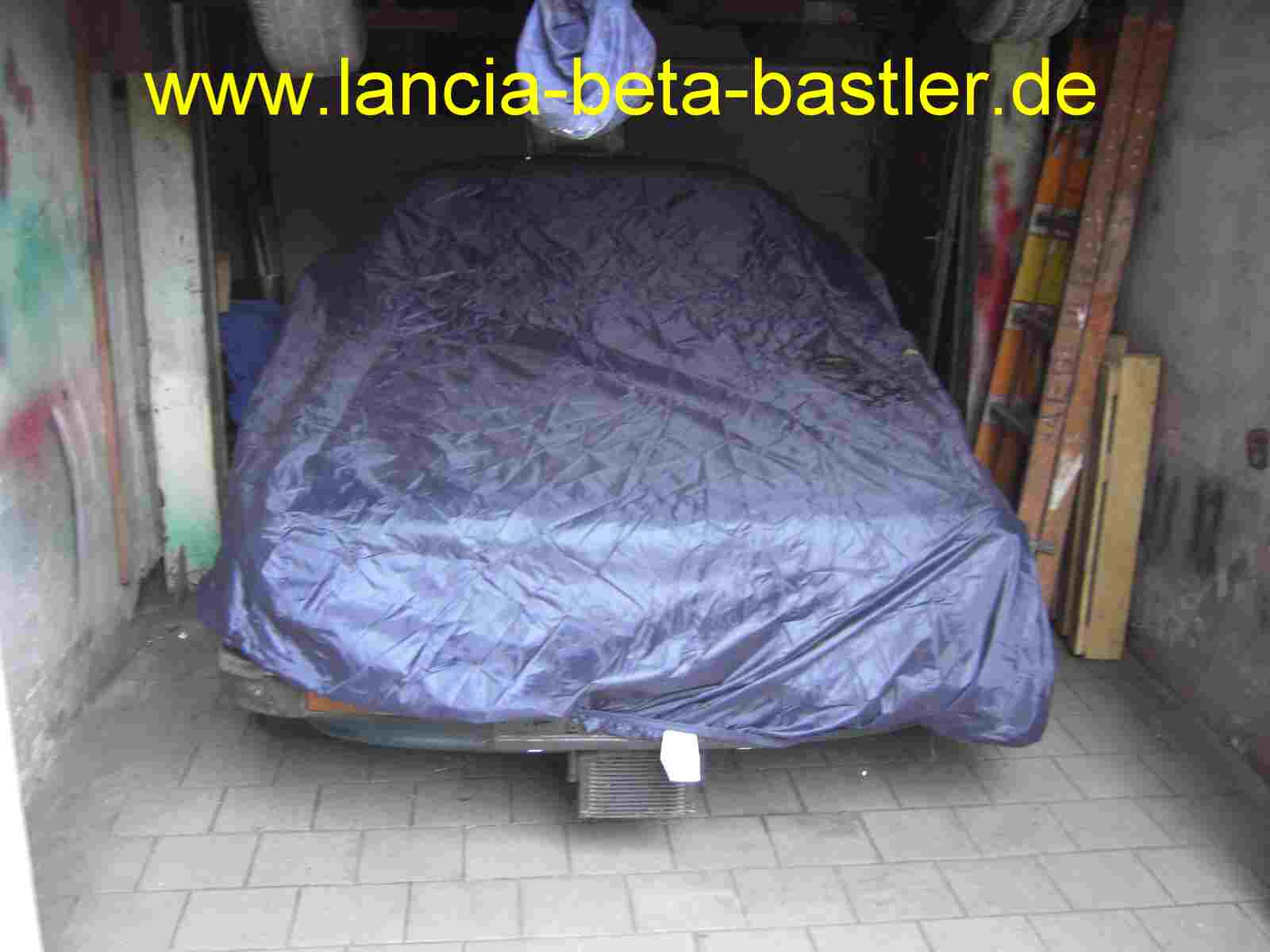 Lancia Beta Coupe unter Plane Lancia Beta Coupe unter Plane