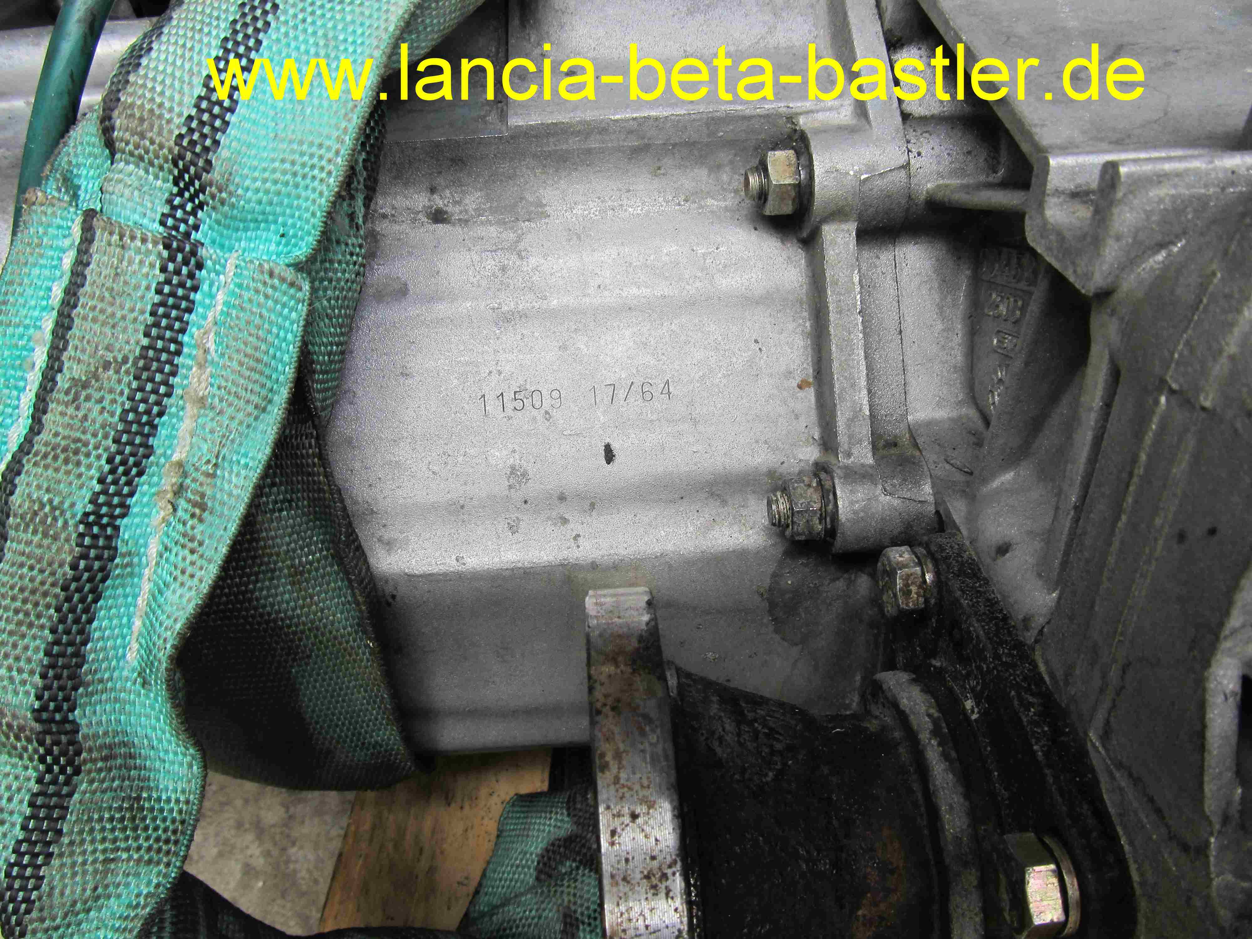 Lancia Beta IE Getriebe Übersetzung Lancia Beta IE Getriebe Übersetzung