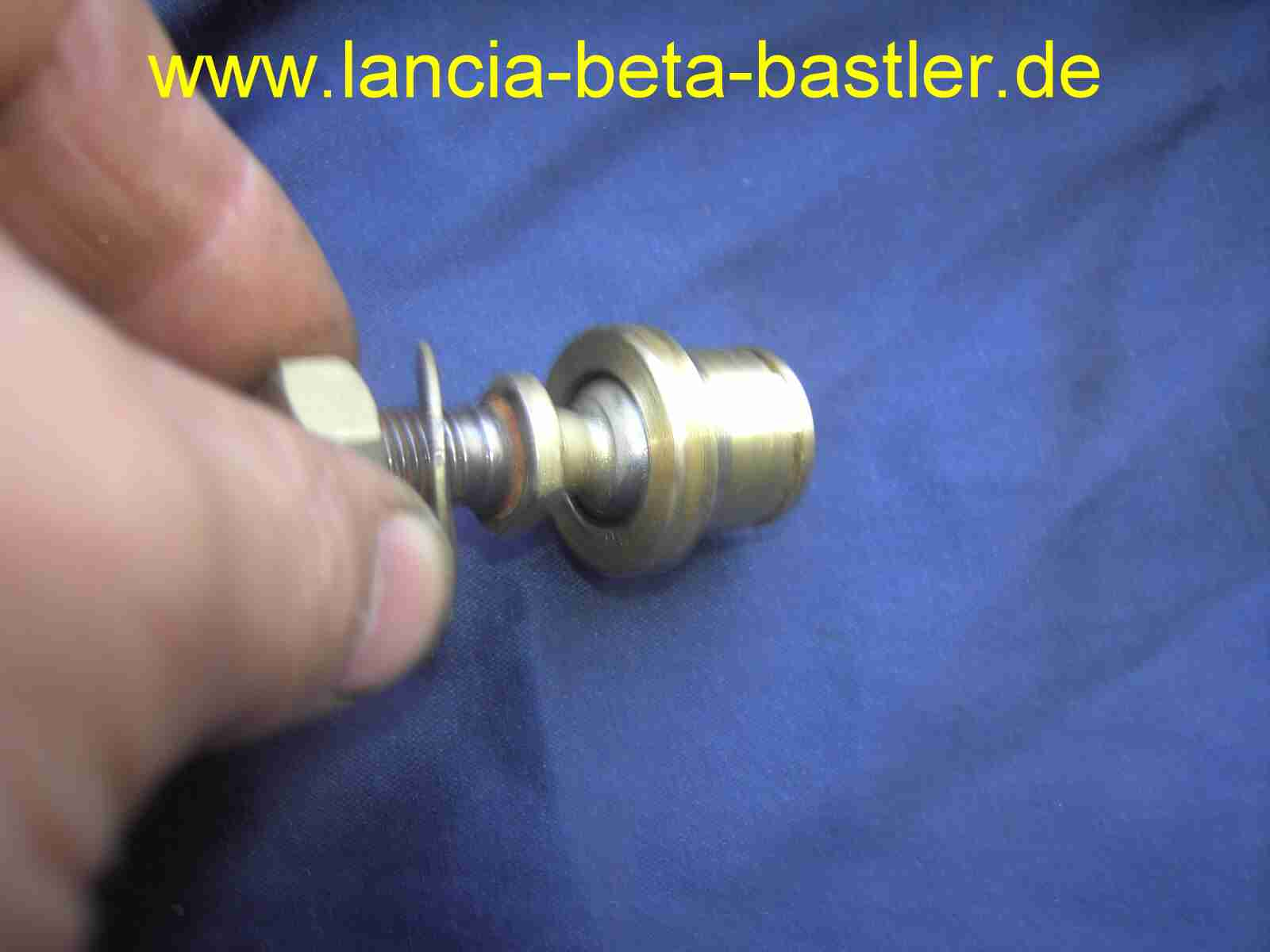 Lancia Beta Schaltbuchsen aus Messing6