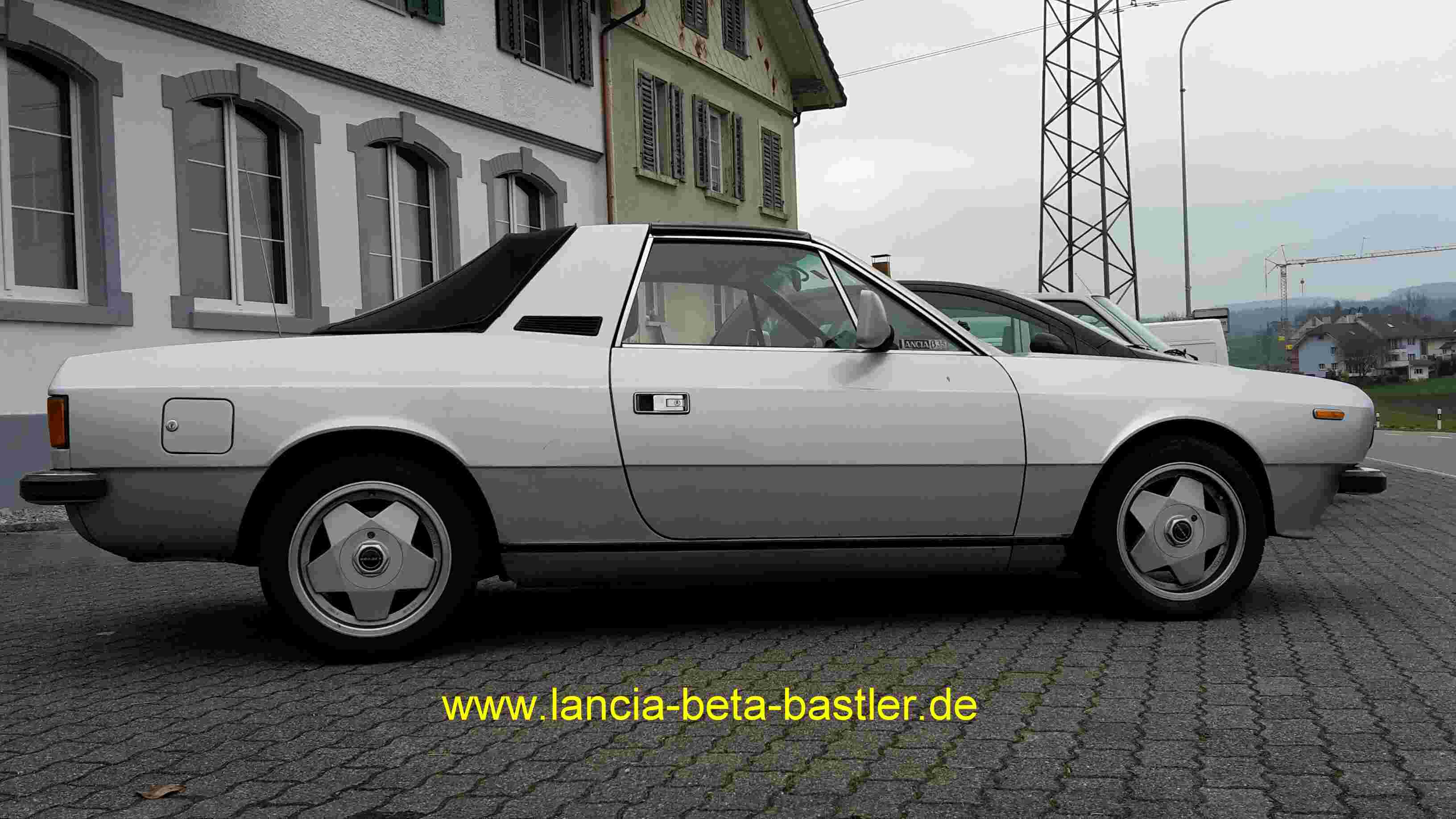 Lancia Beta Spider mit Sport Fahrwerk Lancia Beta Spider mit Sport Fahrwerk