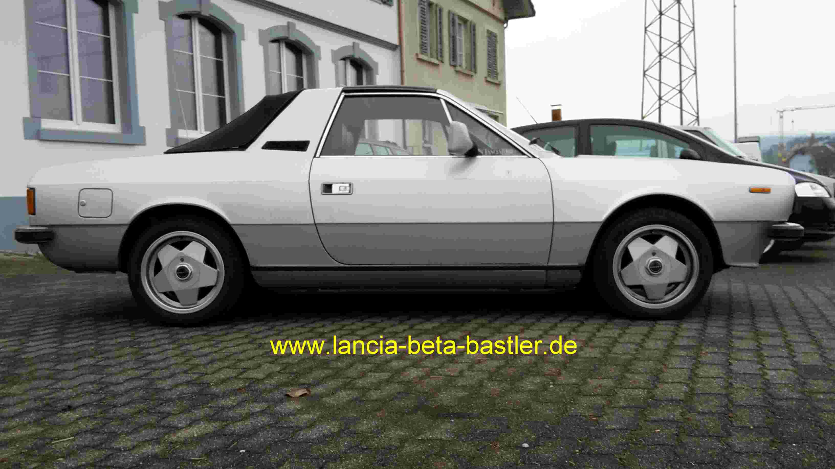 Lancia Beta Spider mit original Fahrwerk Lancia Beta Spider mit original Fahrwerk