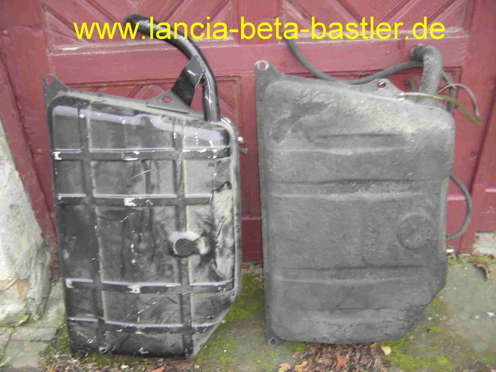 Lancia Beta Tanks