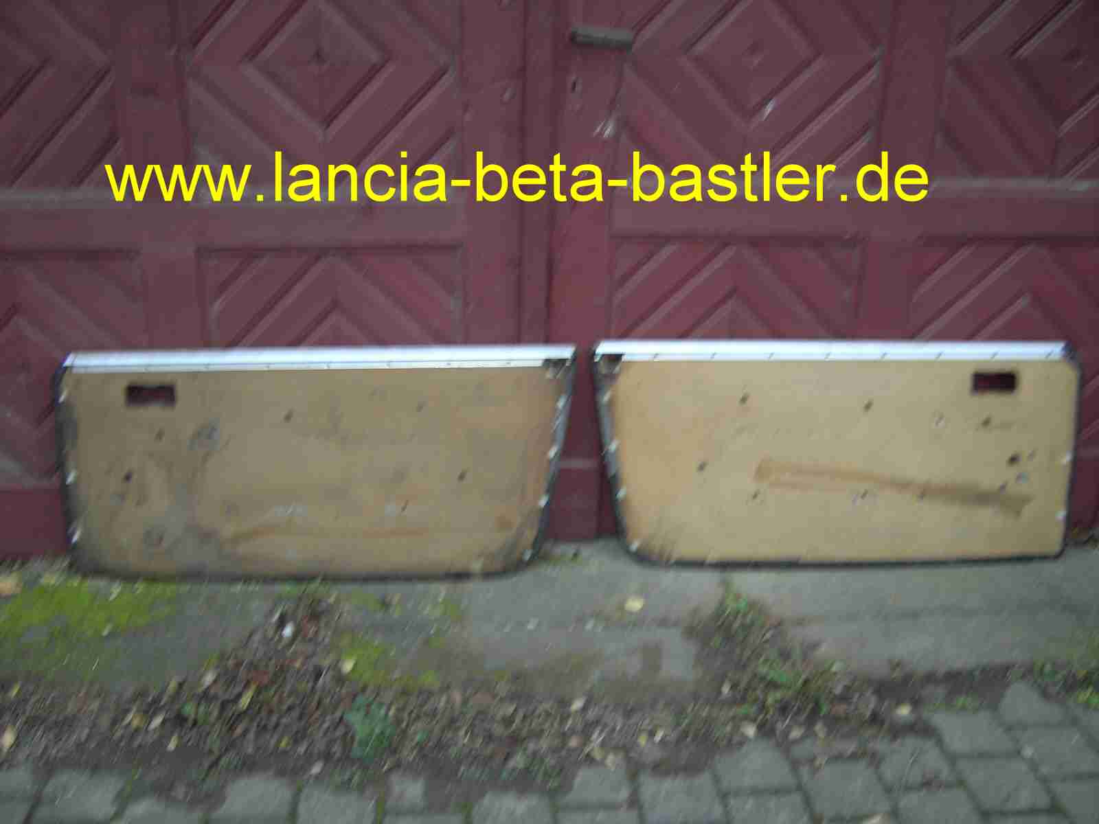 Lancia Beta Türverkleidungen6 Lancia Beta Türverkleidungen6