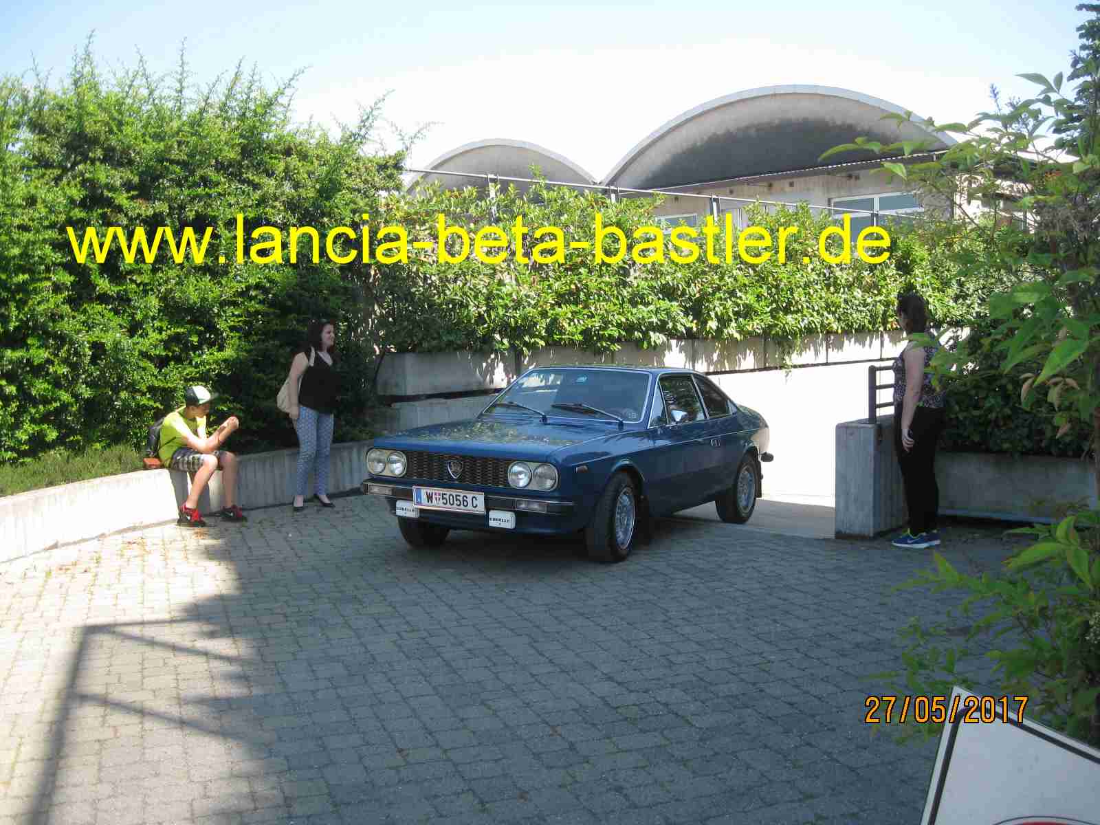 Lancia Beta aus Tiefgarage Lancia Beta aus Tiefgarage