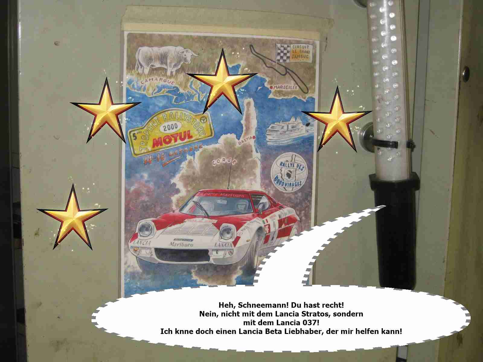 Lancia Stratos Plakat Lancia Stratos Plakat
