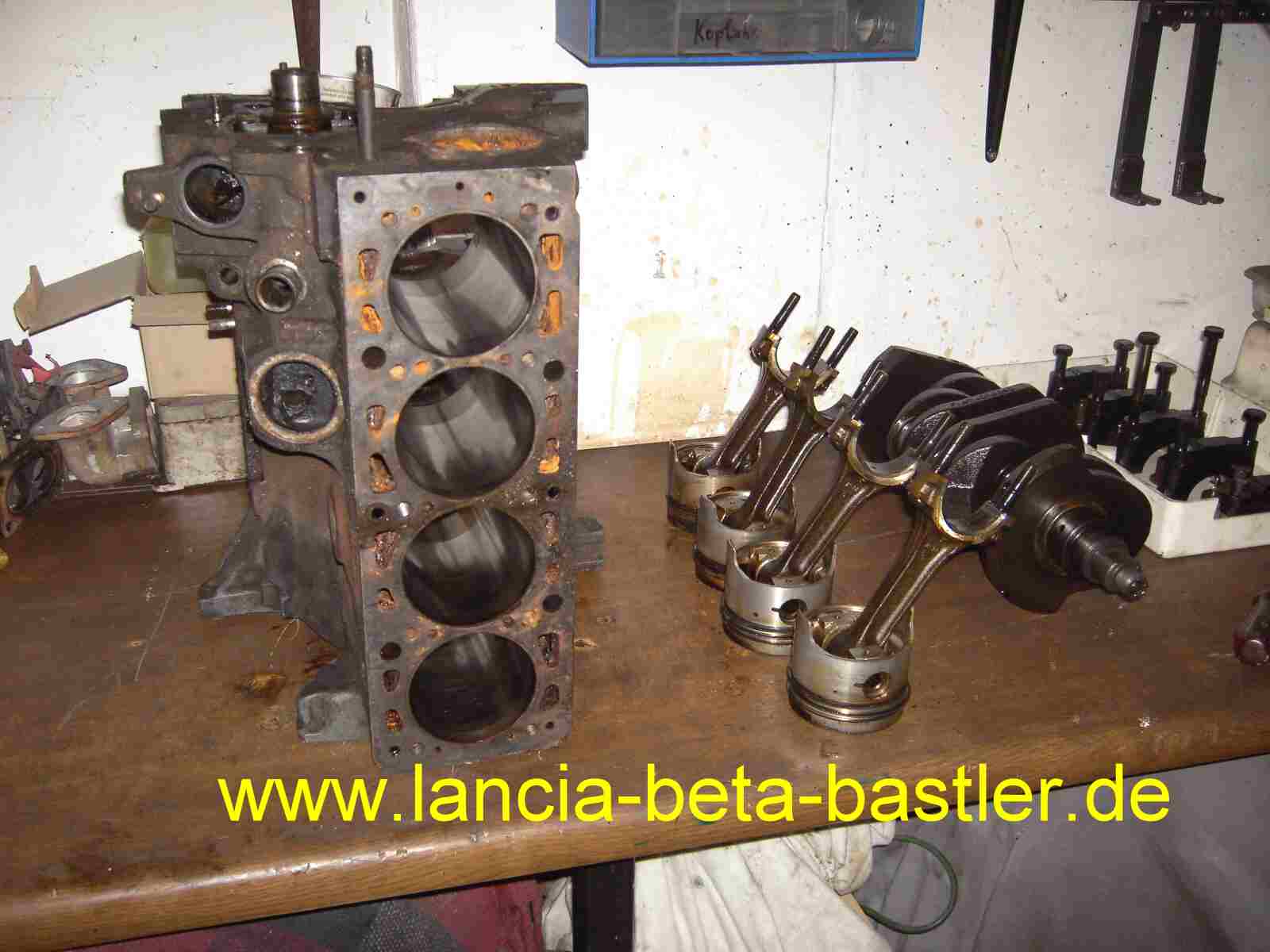 Motorblock Fiat 124 Spider Motorblock Fiat 124 Spider