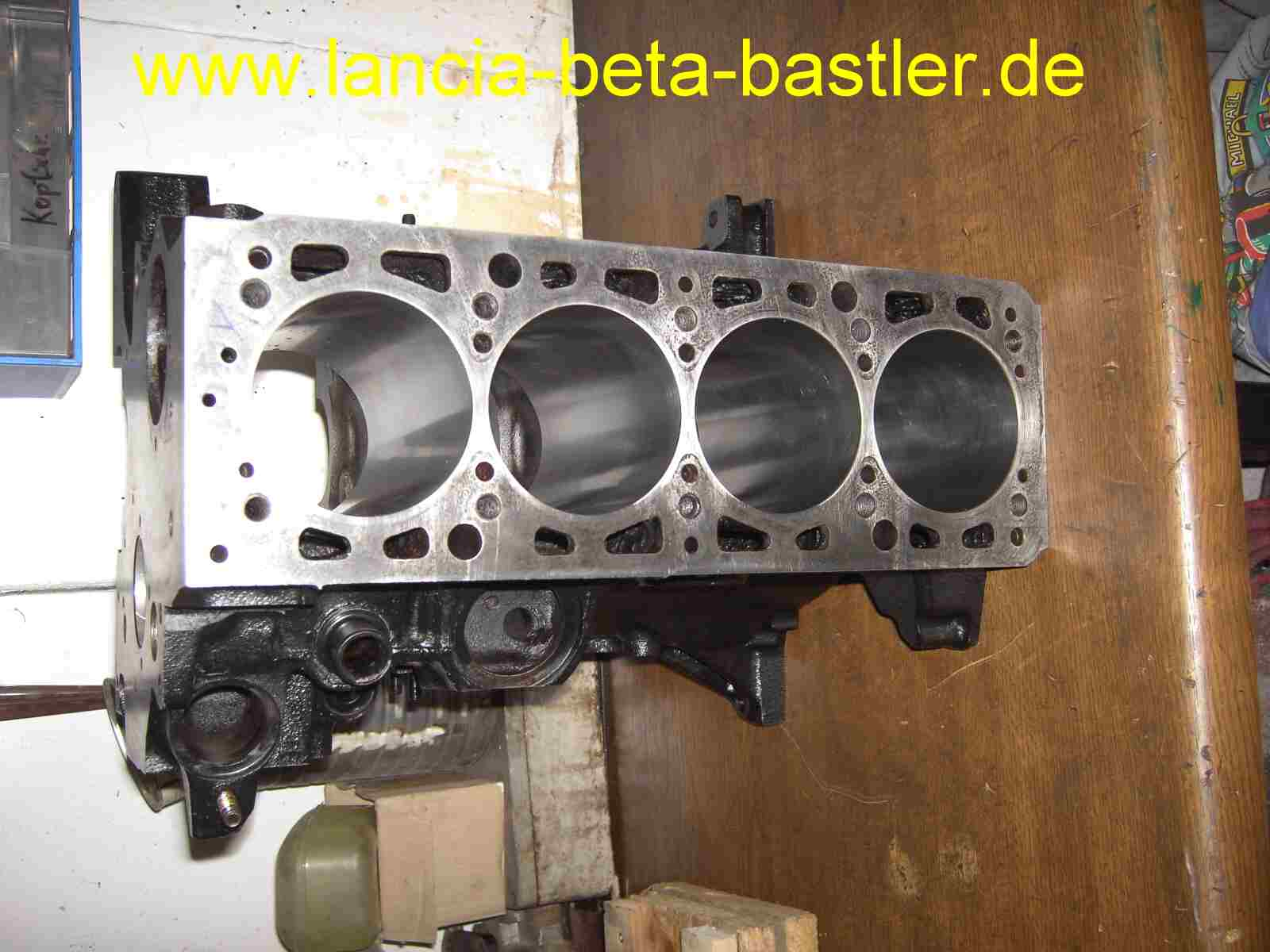 Motorblock Fiat 124 neu ausgehont