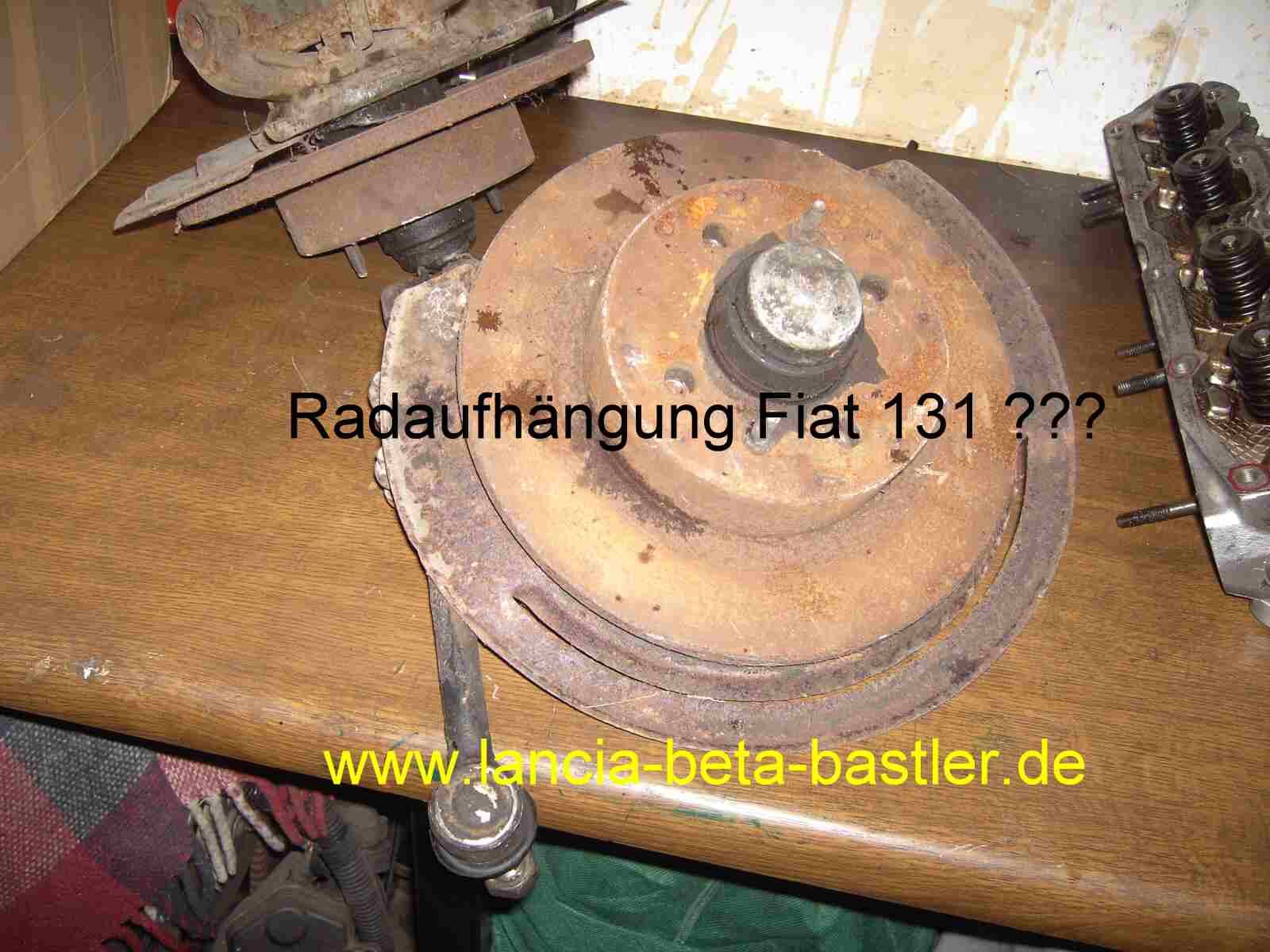 Radaufhängung Fiat 131 2 Radaufhängung Fiat 131 2