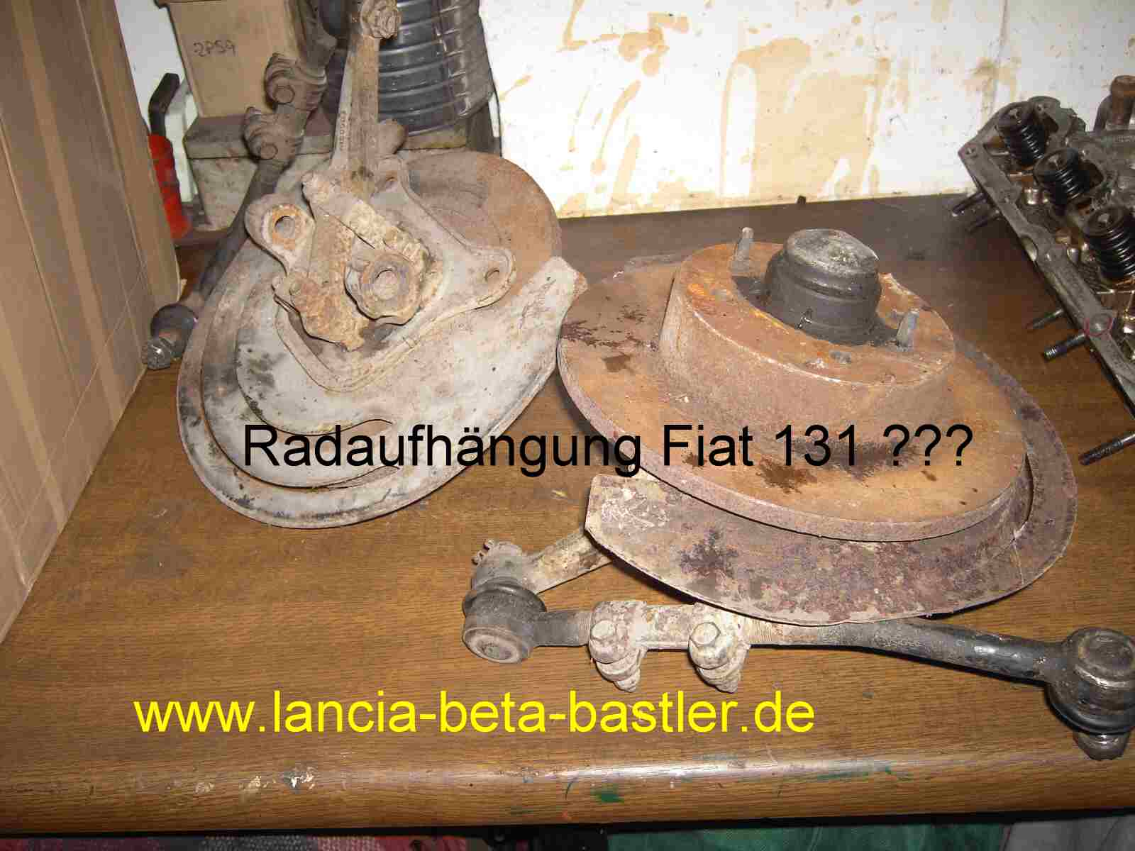 Radaufhngung Fiat 131 3