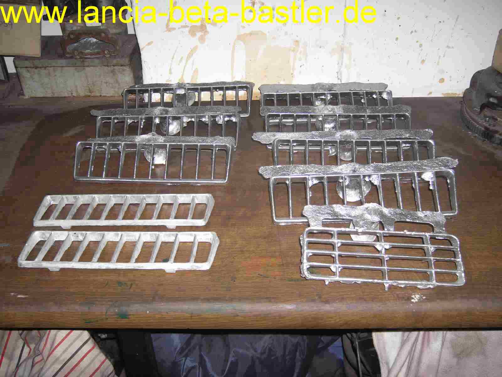 Rohlinge Lüftungsgitter Rohlinge Lüftungsgitter