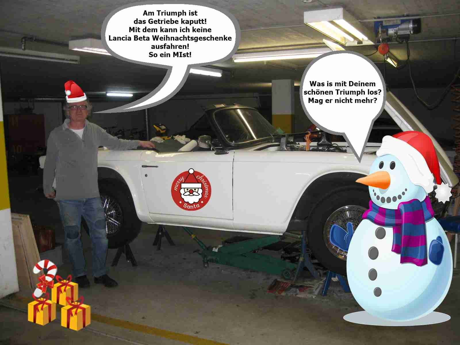 Ruedi Weihnachtsmann Triumph