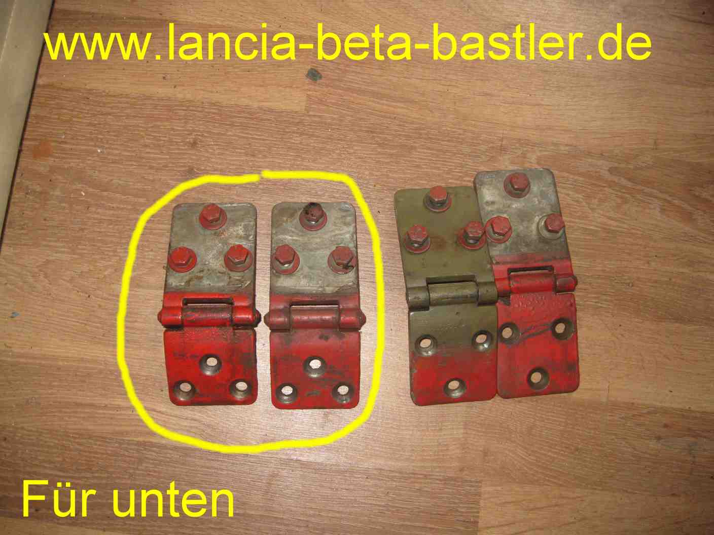 Scharniere Tür Lancia Beta Scharniere Tür Lancia Beta