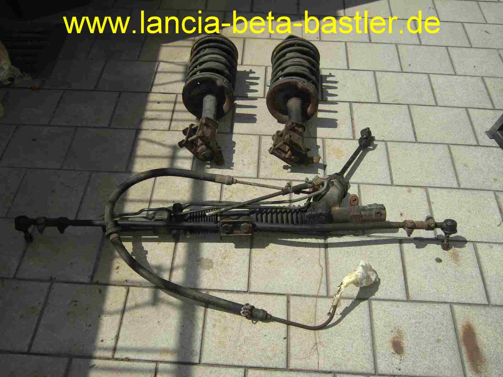 Servo Lenkung und Stossdämpfer Lancia Beta Servo Lenkung und Stossdämpfer Lancia Beta