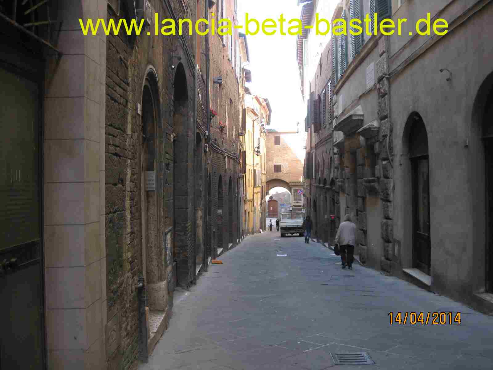 Siena enge Gasse Siena enge Gasse