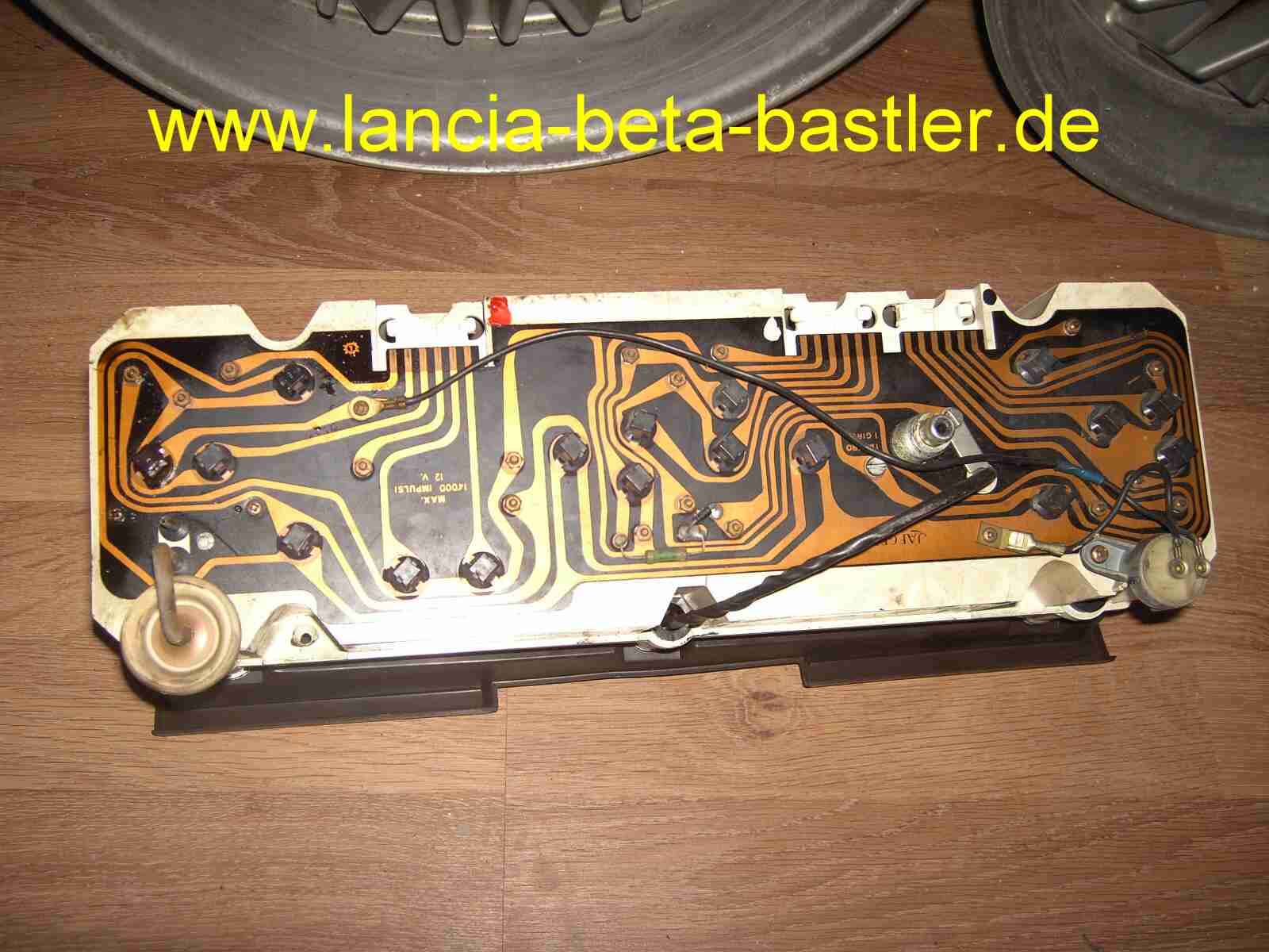 Tacho gelb Lancia Beta Serie 1 Tacho gelb Lancia Beta Serie 1