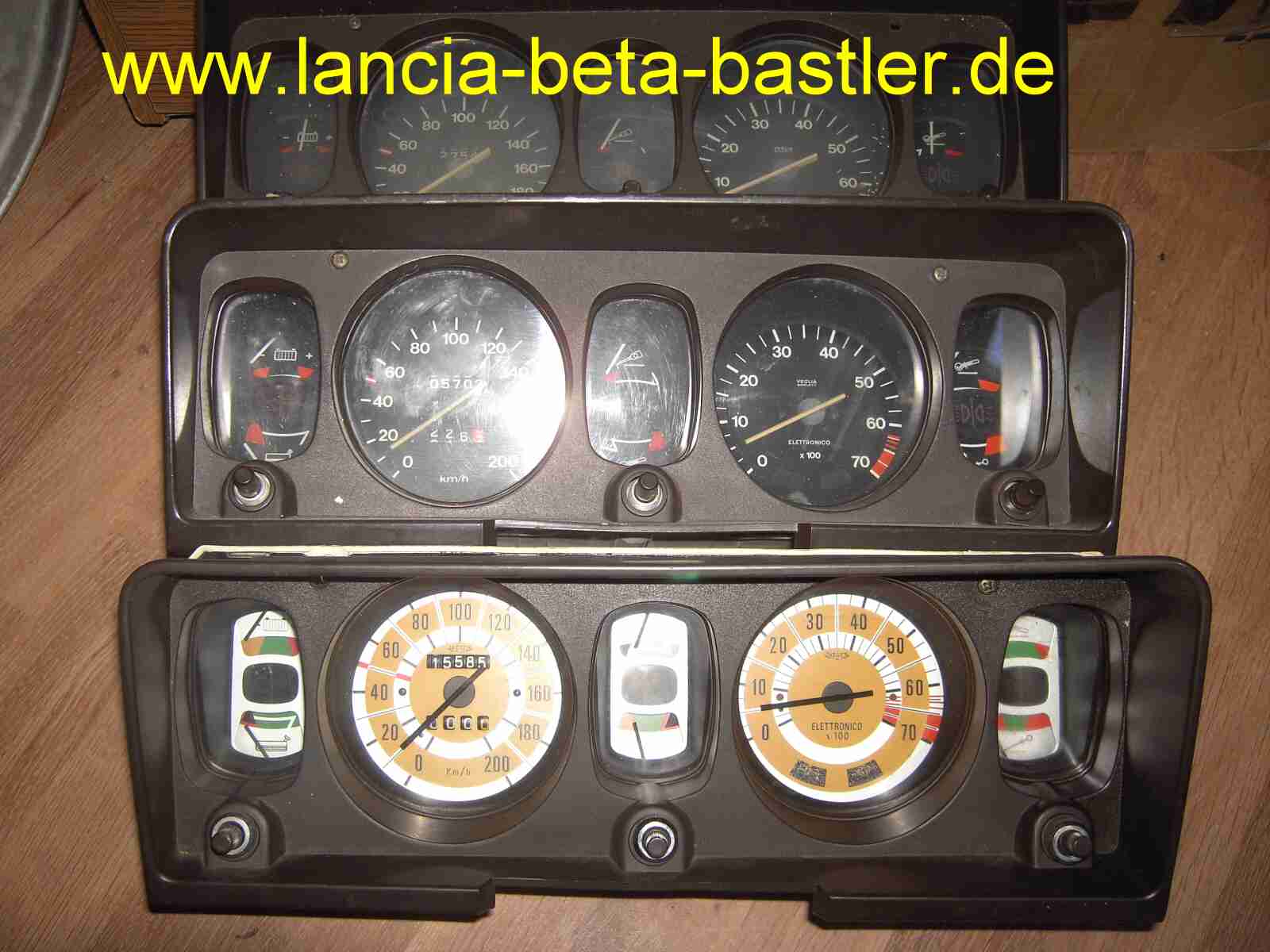 Tachos Lancia Beta Serie 1 Tachos Lancia Beta Serie 1
