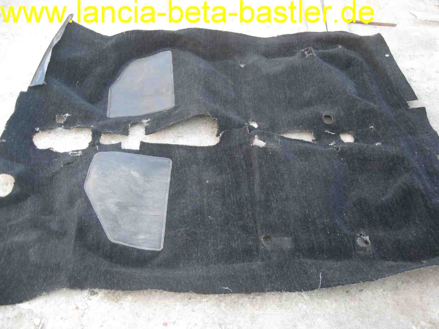 Teppich Lancia Beta 1.Serie-2 Teppich Lancia Beta 1.Serie-2