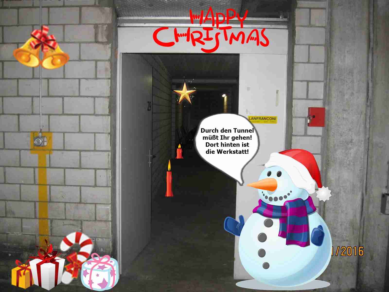 Tunnel zur Werkstatt Tunnel zur Werkstatt