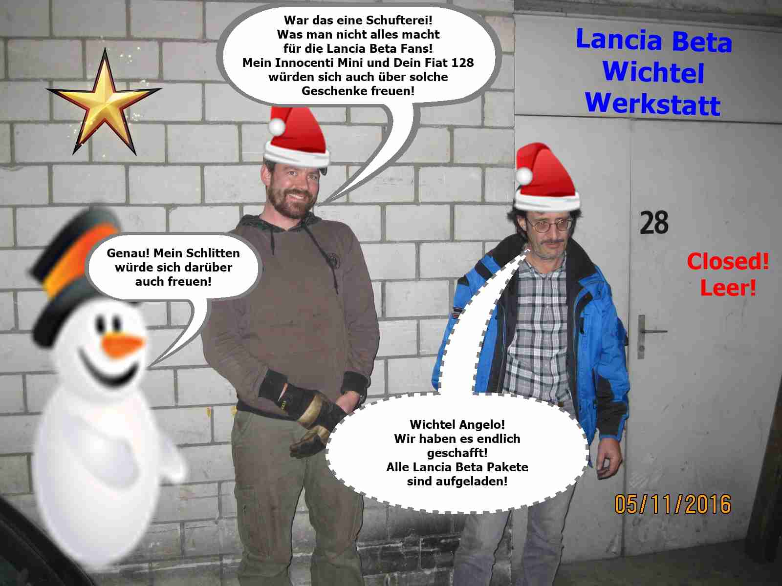 Wichtel Werkstatt ist leer