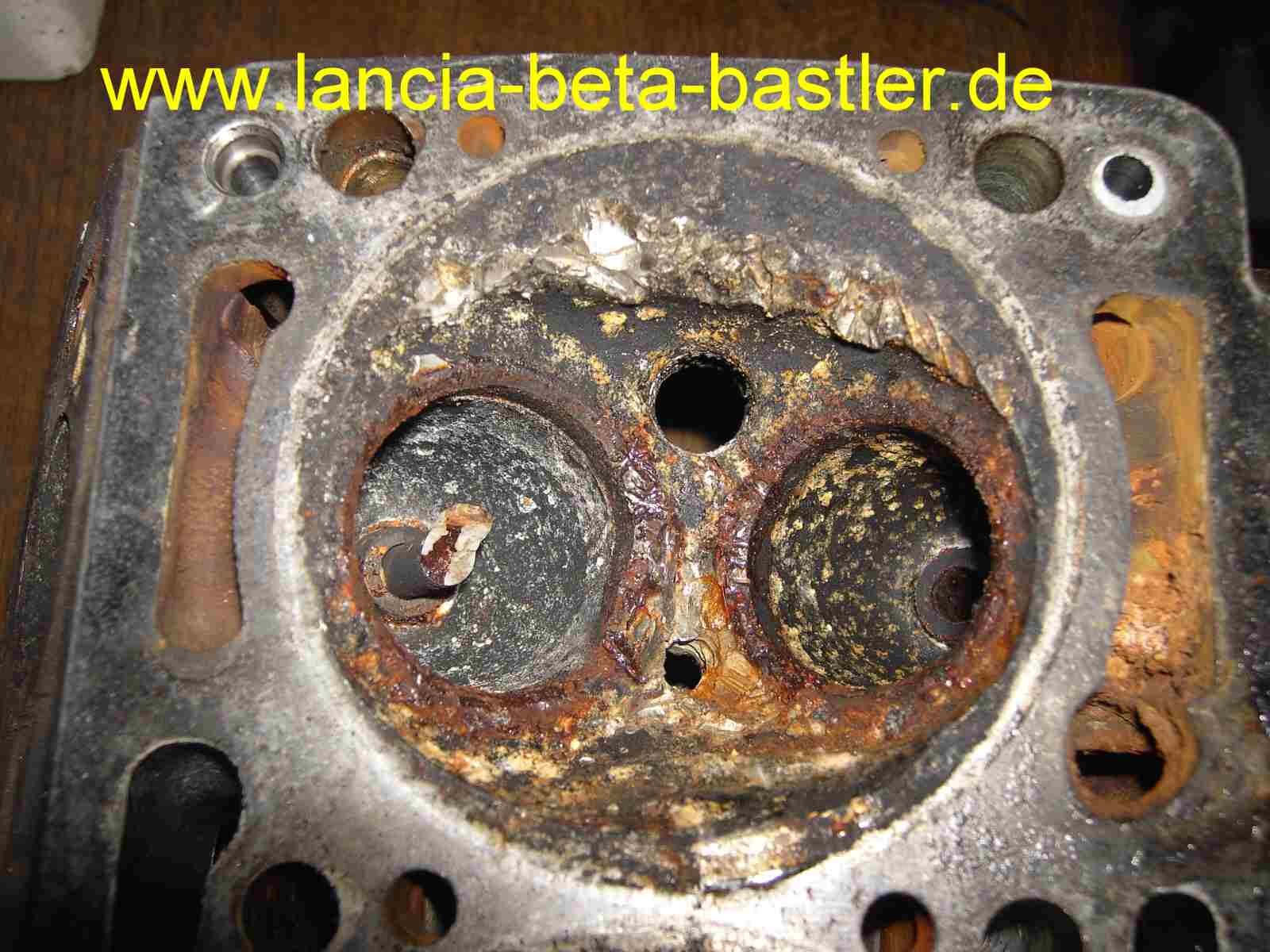 Zylinderkopfschaden Lancia Beta2