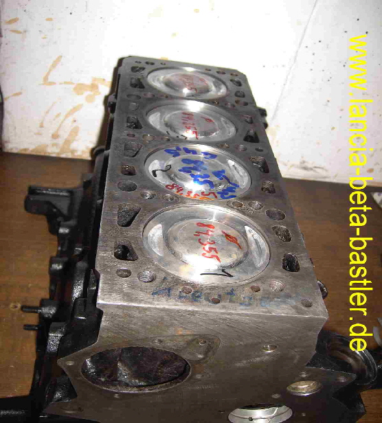 Motorblock mit Kolben Fiat 124