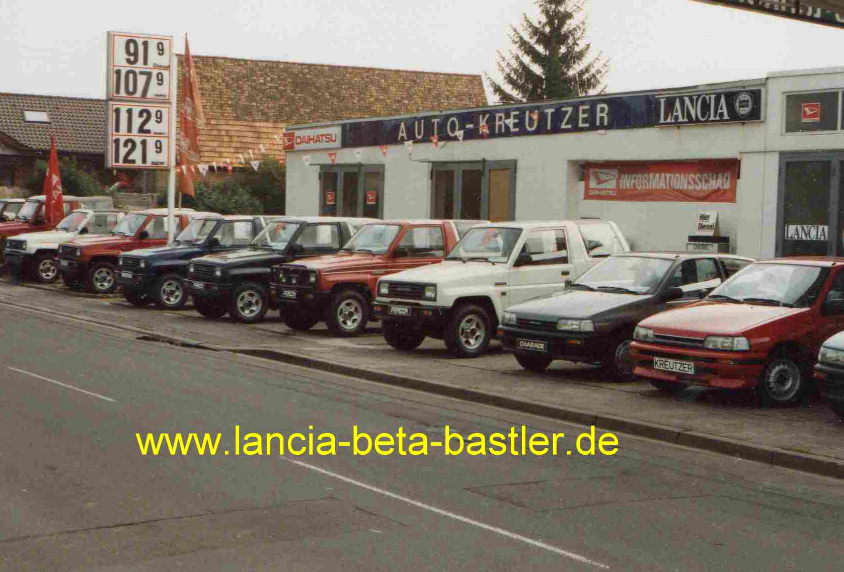 daihatsu Vertretung 1989 in Linie2