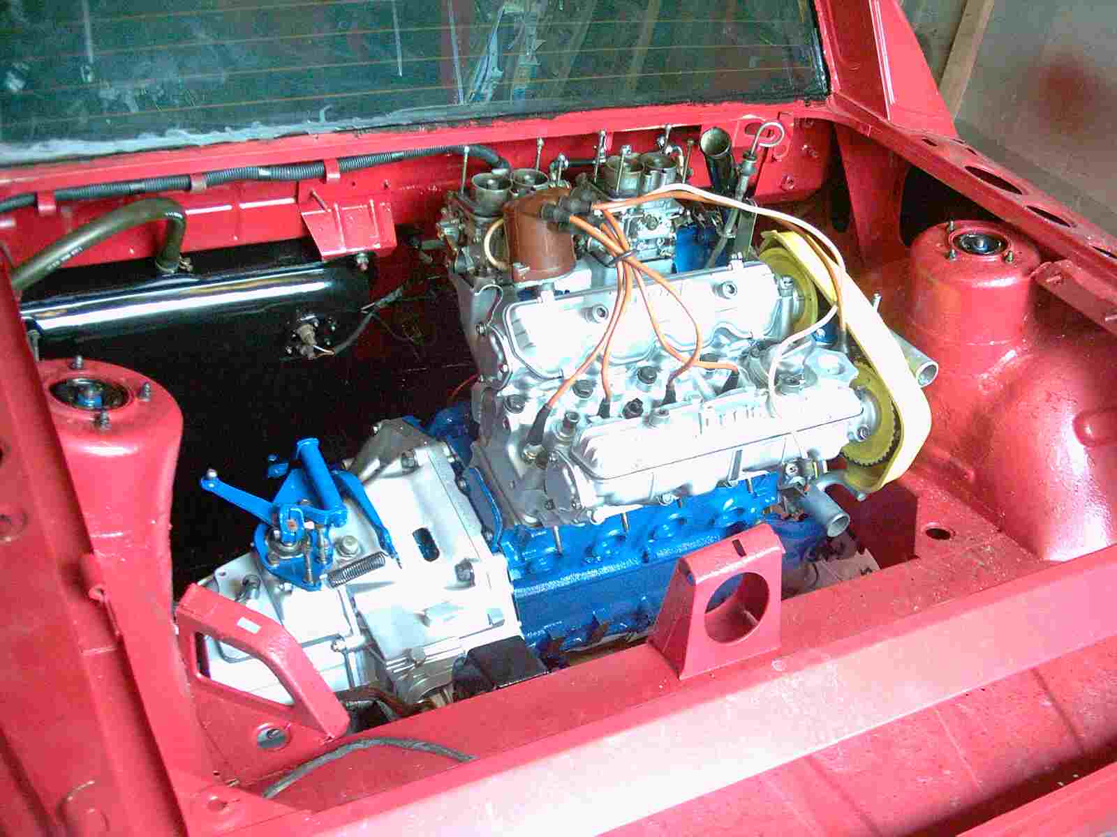 motoreinbau lancia montecarlo1 motoreinbau lancia montecarlo1